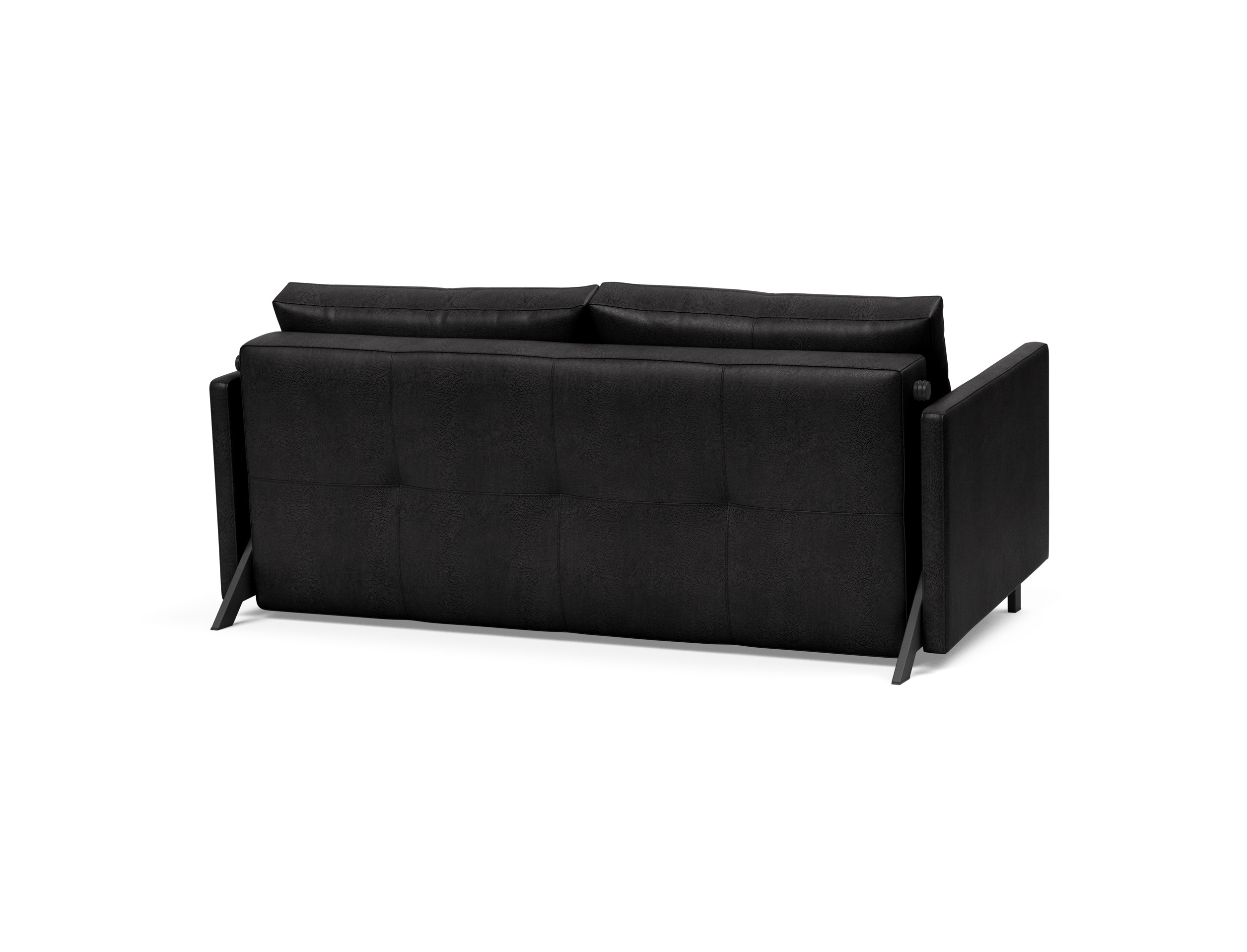 Cubed 02 Deluxe Fabric Sofa Bed w/Arms, Queen Size