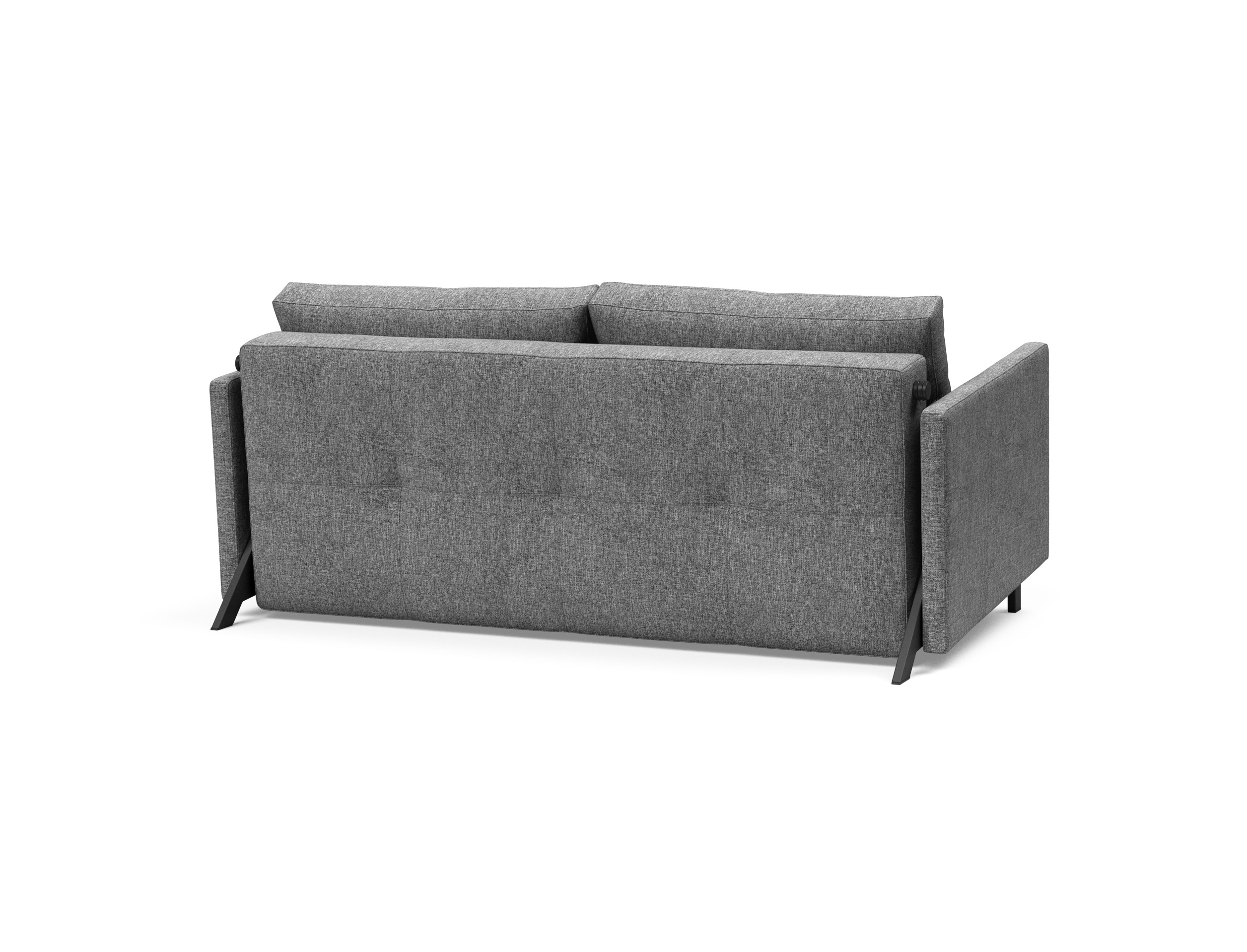 Cubed 02 Deluxe Fabric Sofa Bed w/Arms, Queen Size