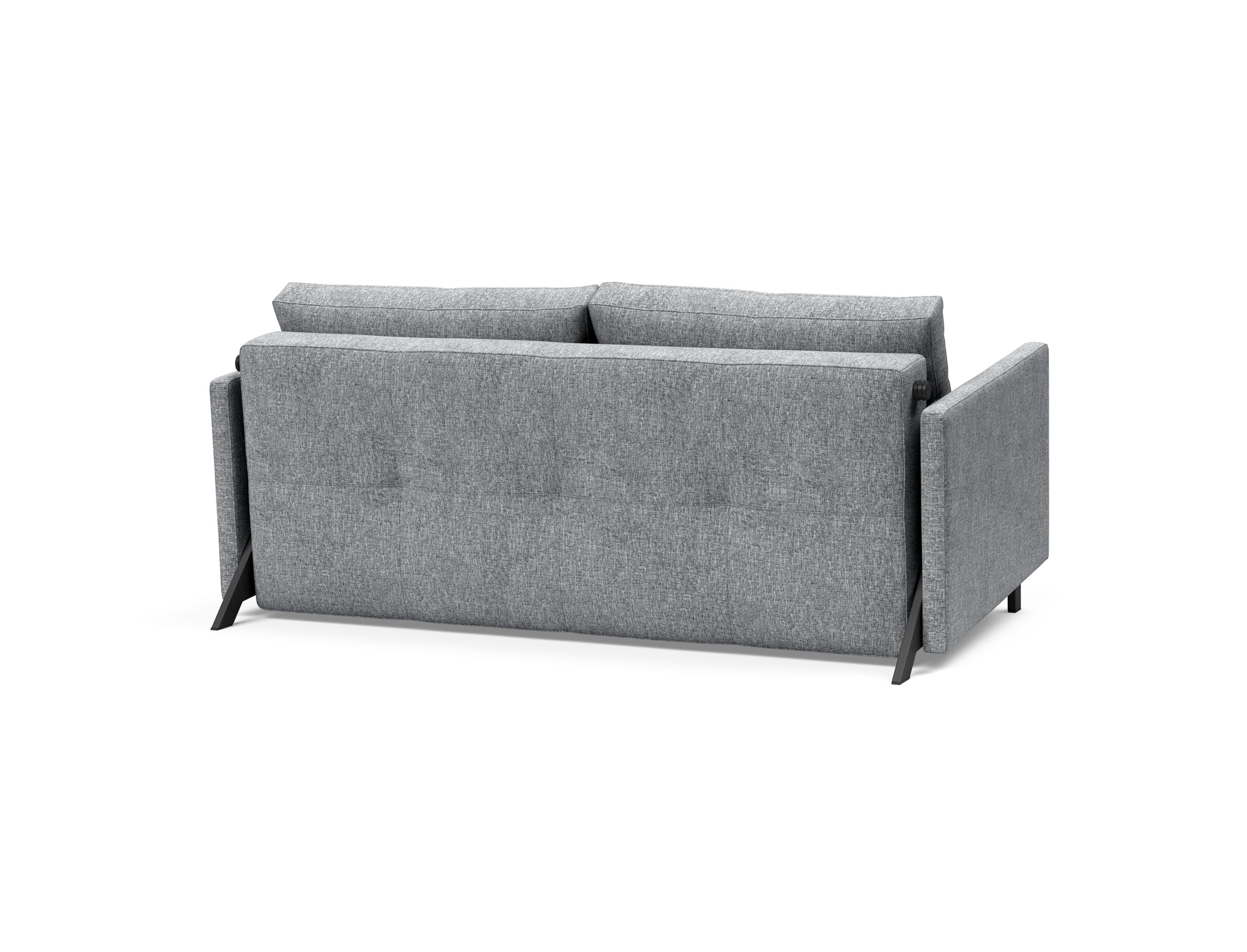 Cubed 02 Deluxe Fabric Sofa Bed w/Arms, Queen Size