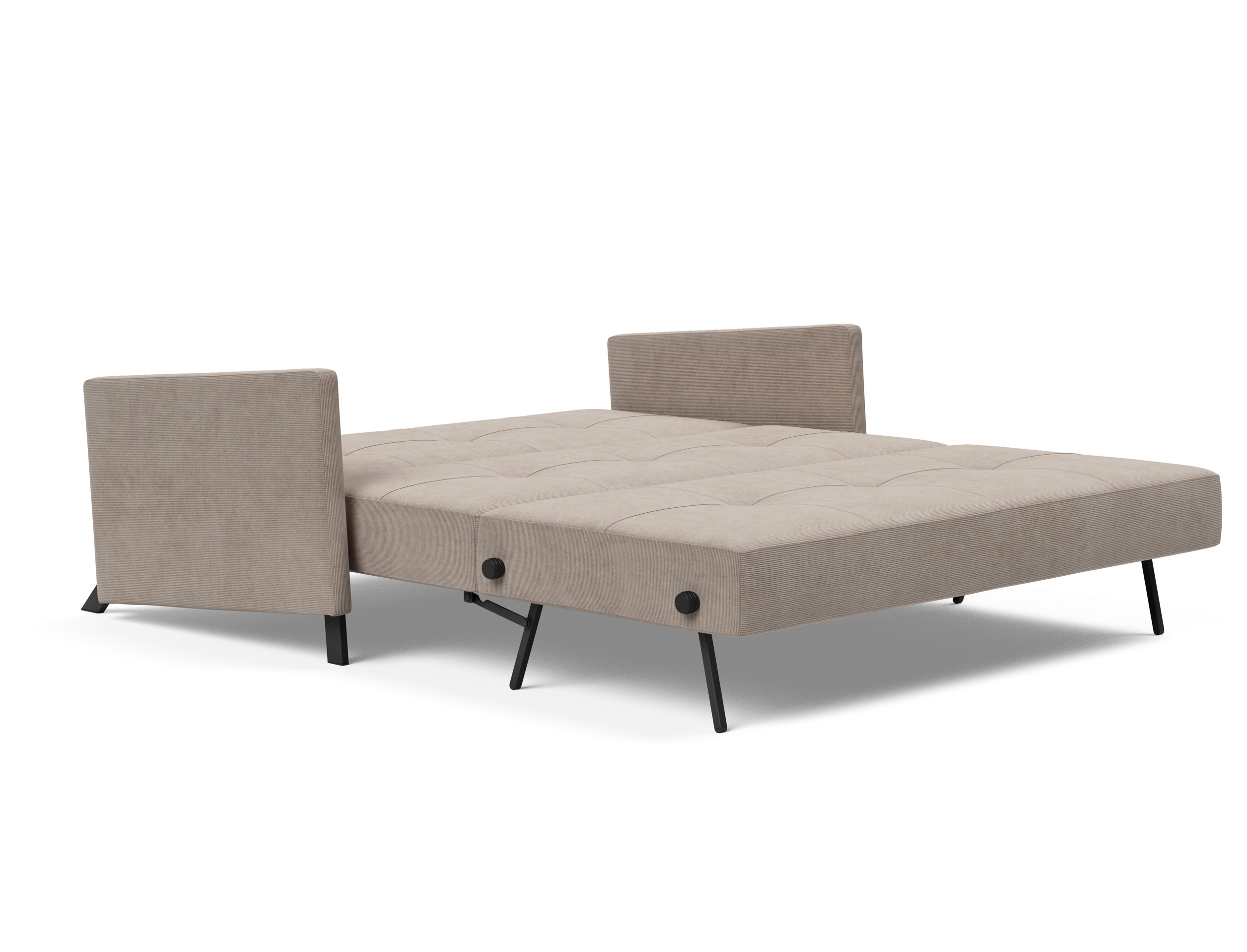 Cubed 02 Deluxe Fabric Sofa Bed w/Arms, Queen Size