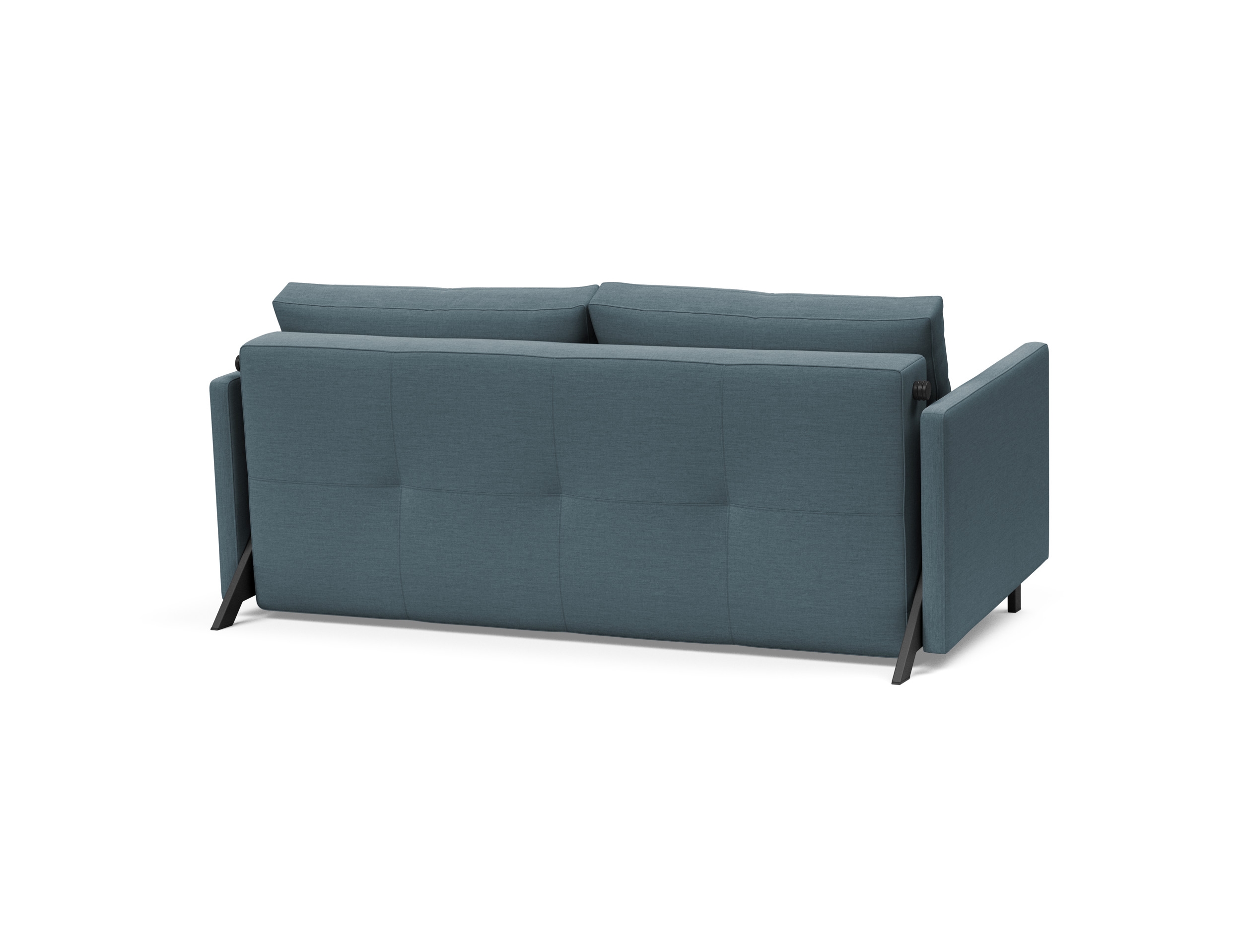 Cubed 02 Deluxe Fabric Sofa Bed w/Arms, Queen Size