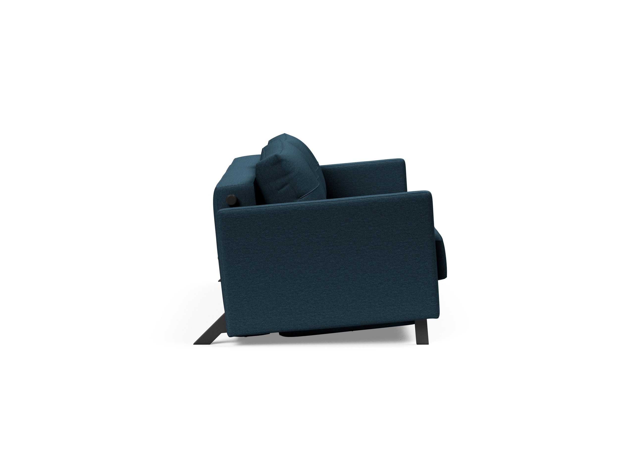 Cubed 02 Deluxe Fabric Sofa Bed w/Arms, Queen Size