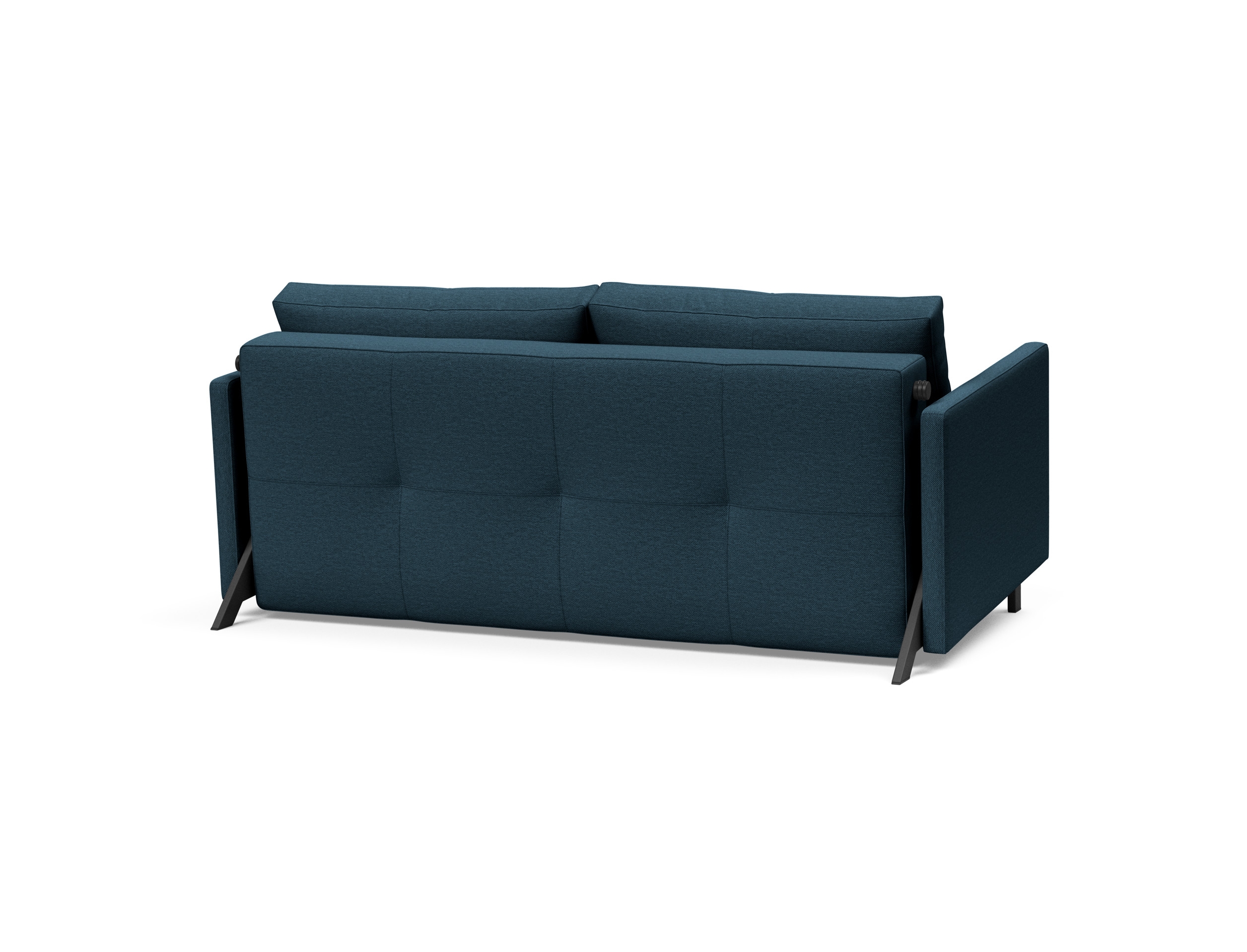 Cubed 02 Deluxe Fabric Sofa Bed w/Arms, Queen Size