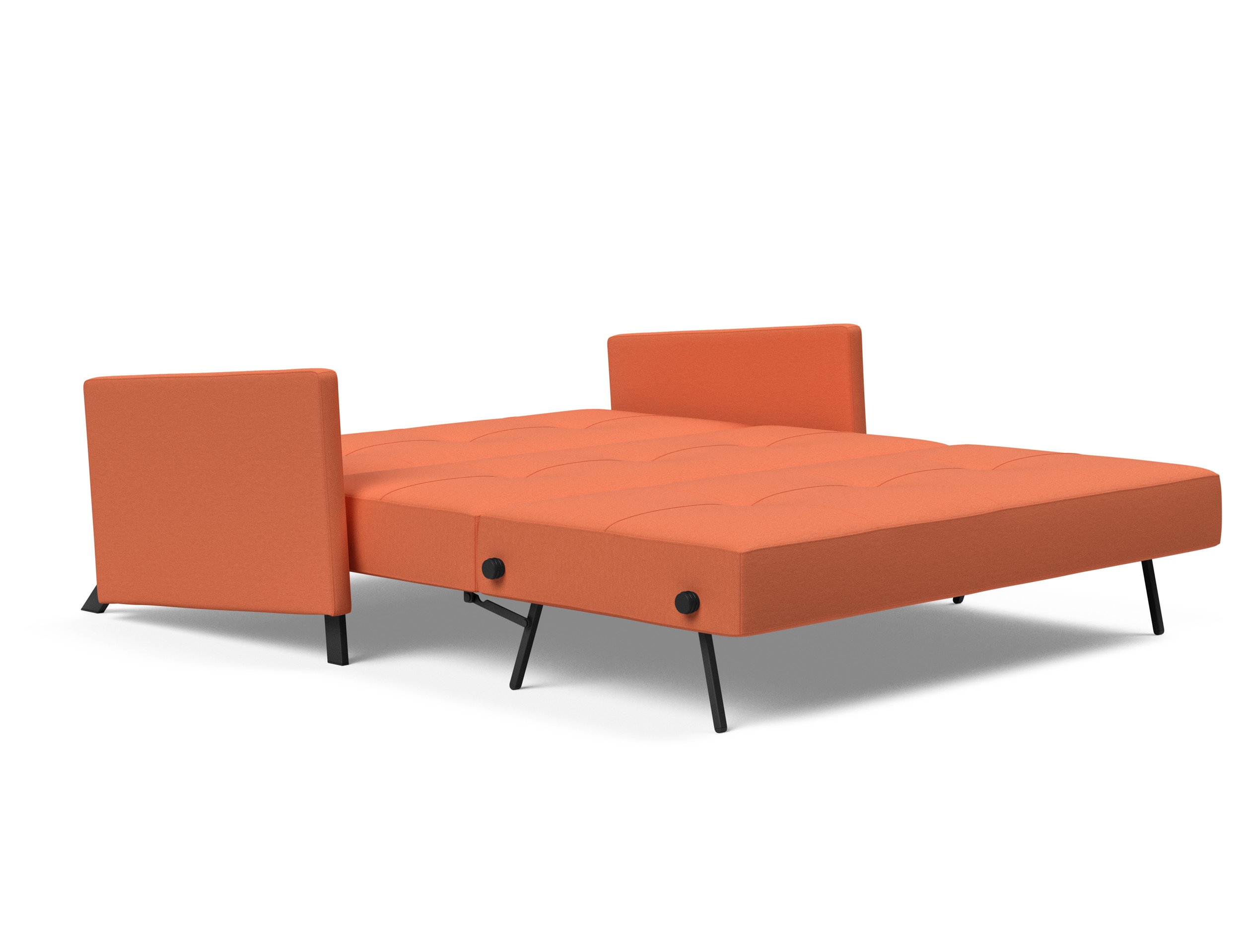 Cubed 02 Deluxe Fabric Sofa Bed w/Arms, Queen Size