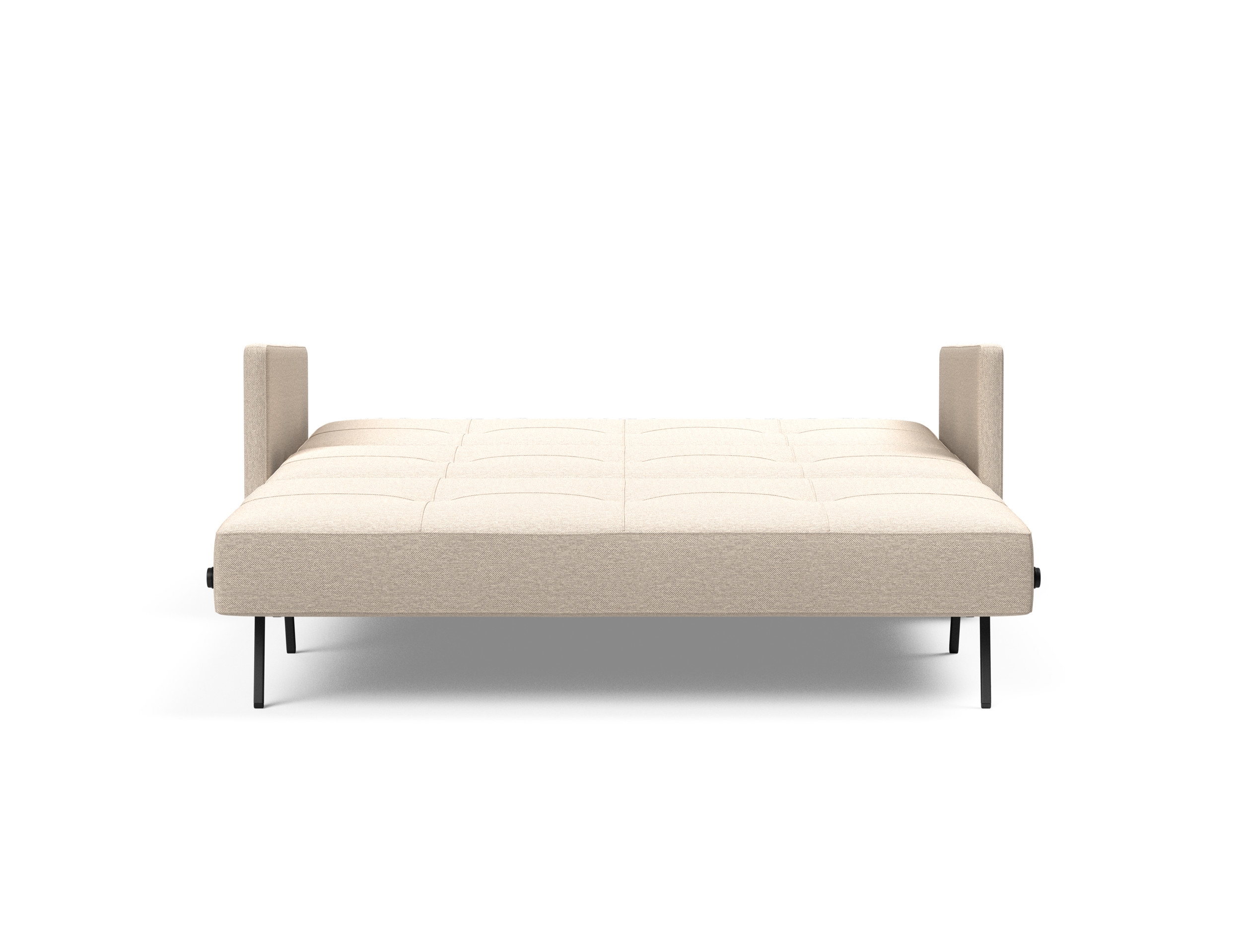 Cubed 02 Deluxe Fabric Sofa Bed w/Arms, Queen Size