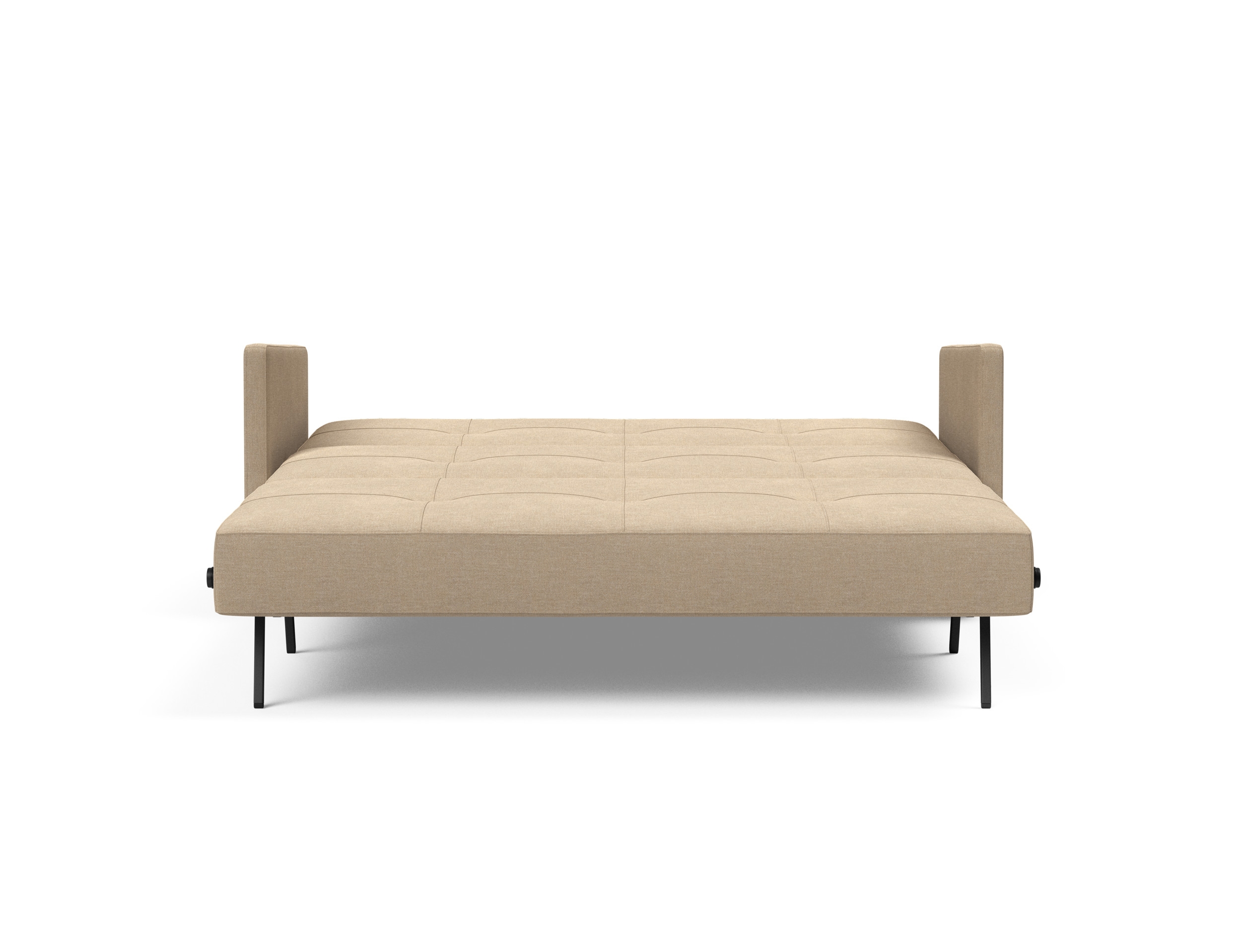 Cubed 02 Deluxe Fabric Sofa Bed w/Arms, Queen Size