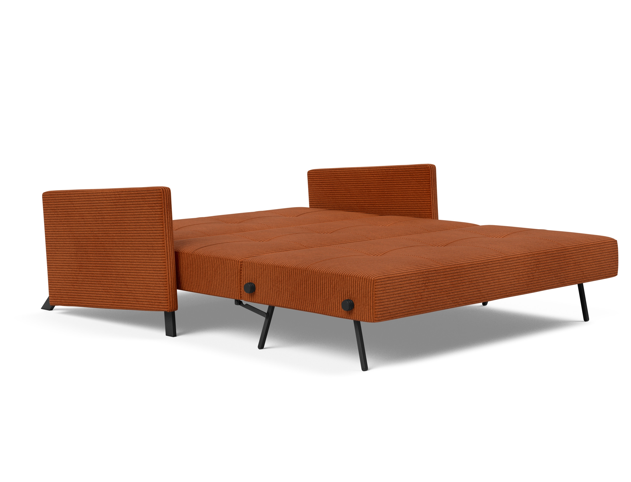 Cubed 02 Deluxe Fabric Sofa Bed w/Arms, Queen Size