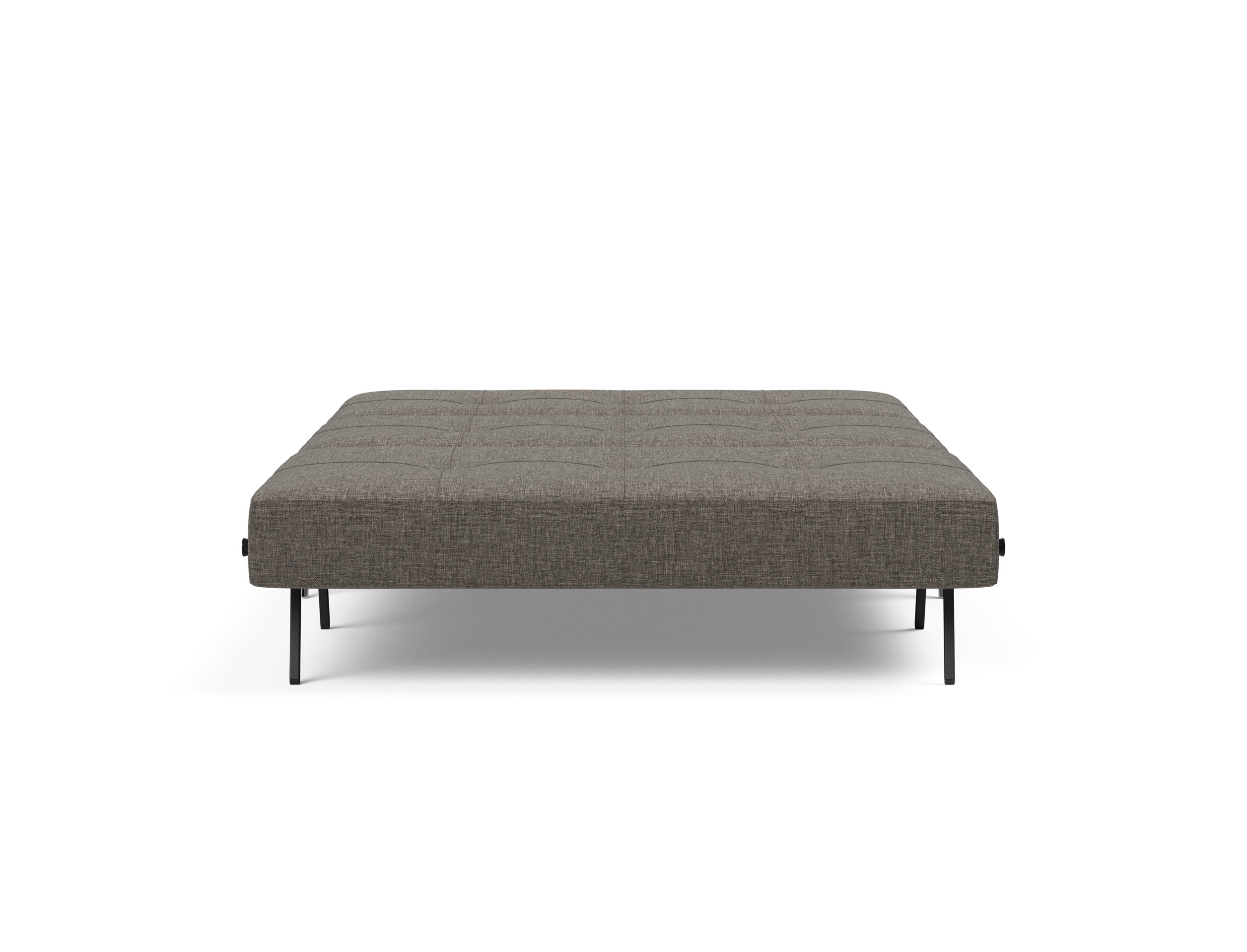 Cubed Deluxe Fabric Sofa Bed w/Aluminum Legs, Full Size