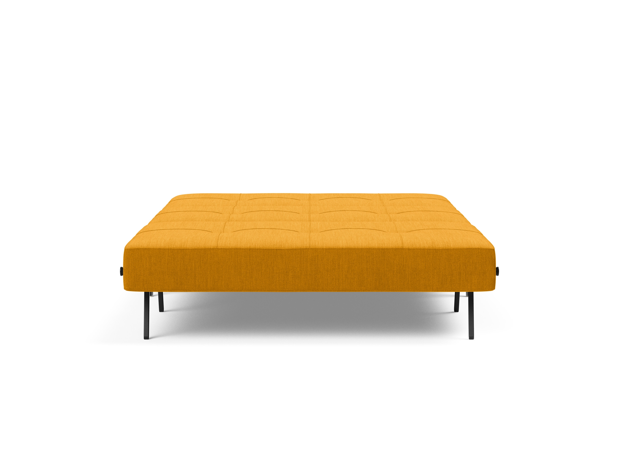 Cubed Deluxe Fabric Sofa Bed w/Aluminum Legs, Full Size