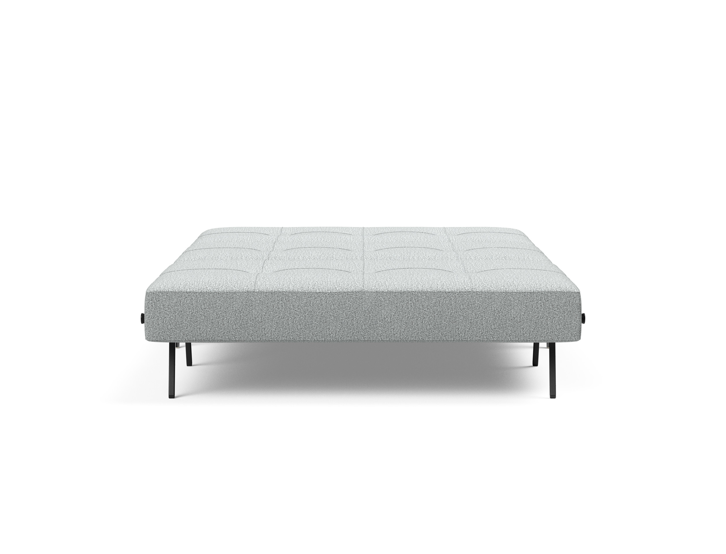 Cubed Deluxe Fabric Sofa Bed w/Aluminum Legs, Full Size