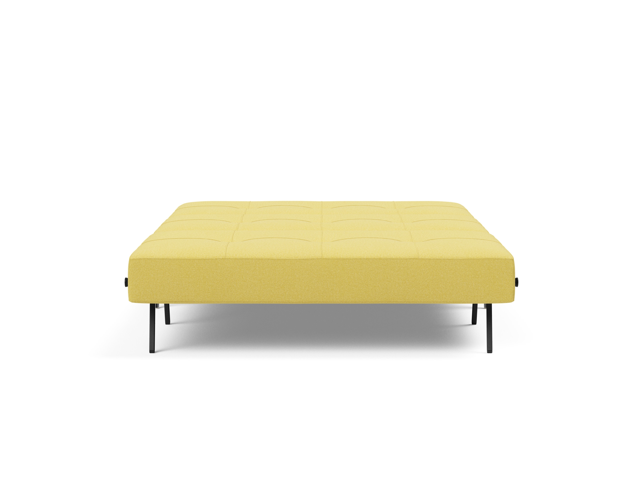 Cubed Deluxe Fabric Sofa Bed w/Aluminum Legs, Full Size