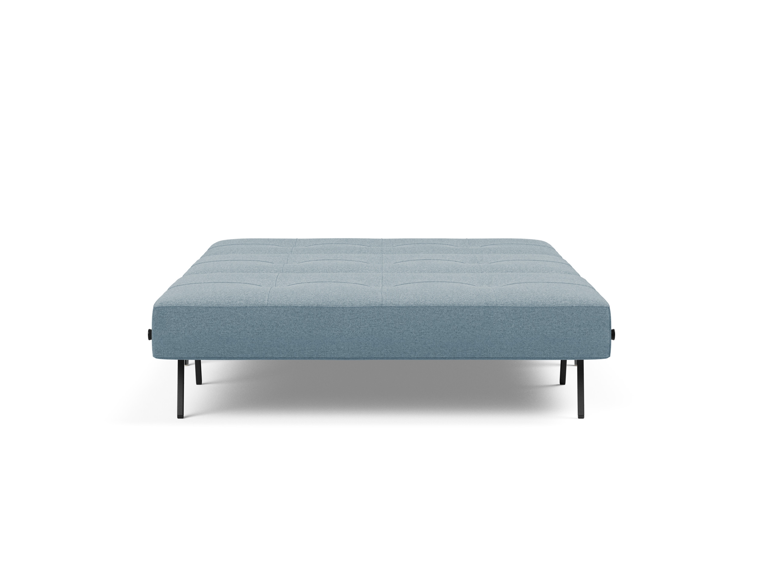 Cubed Deluxe Fabric Sofa Bed w/Aluminum Legs, Full Size
