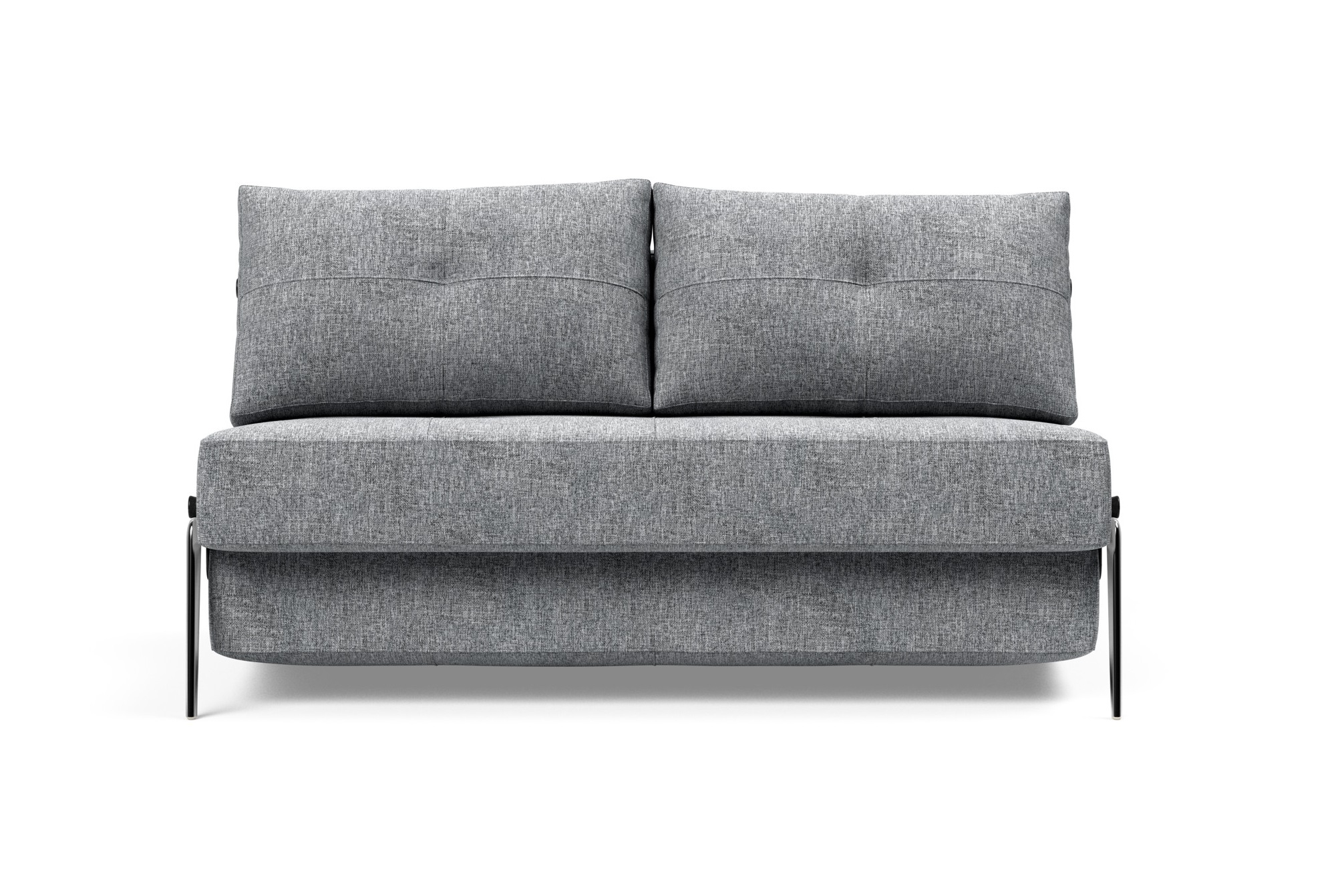 Cubed Deluxe Fabric Sofa Bed w/Aluminum Legs, Full Size