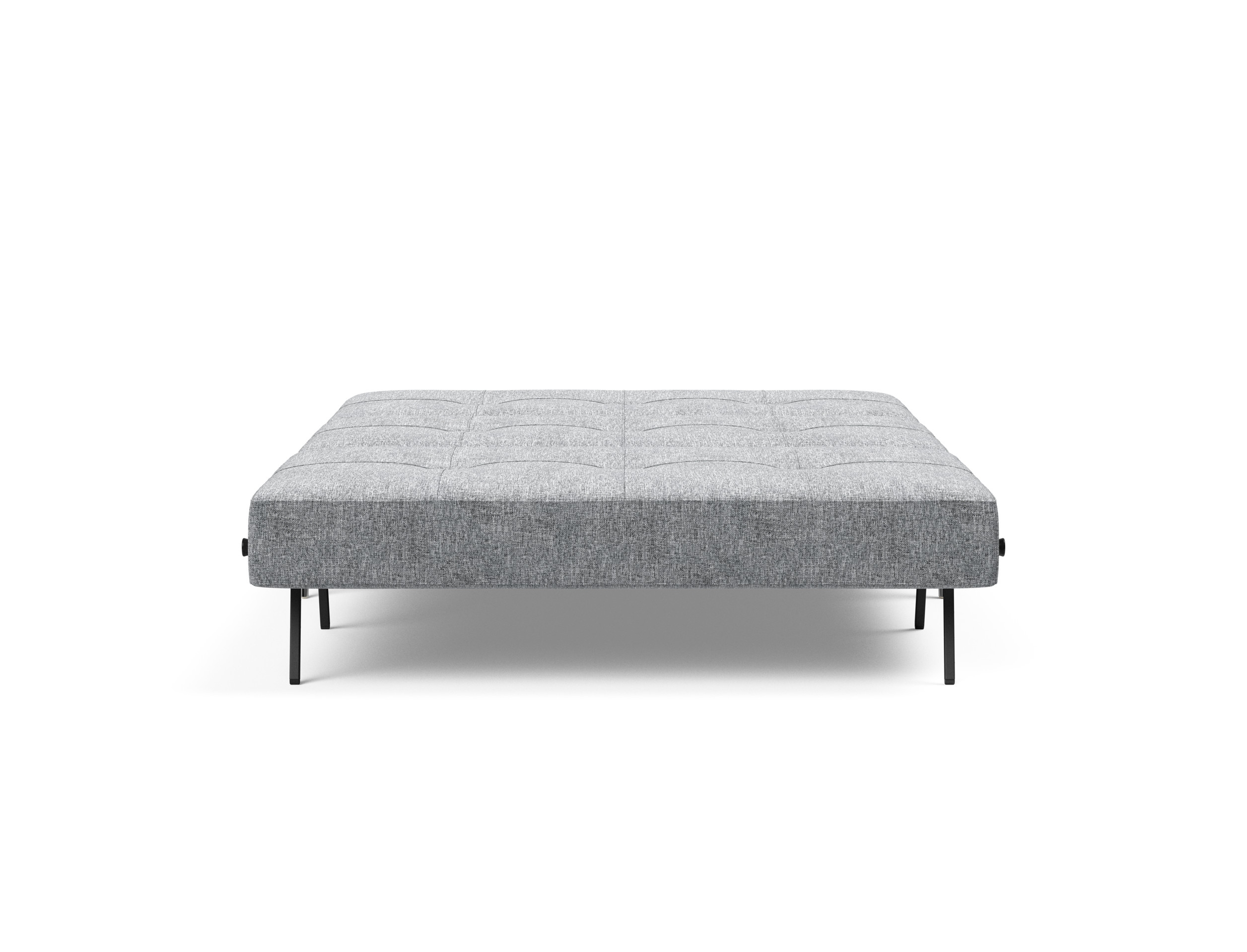 Cubed Deluxe Fabric Sofa Bed w/Aluminum Legs, Full Size