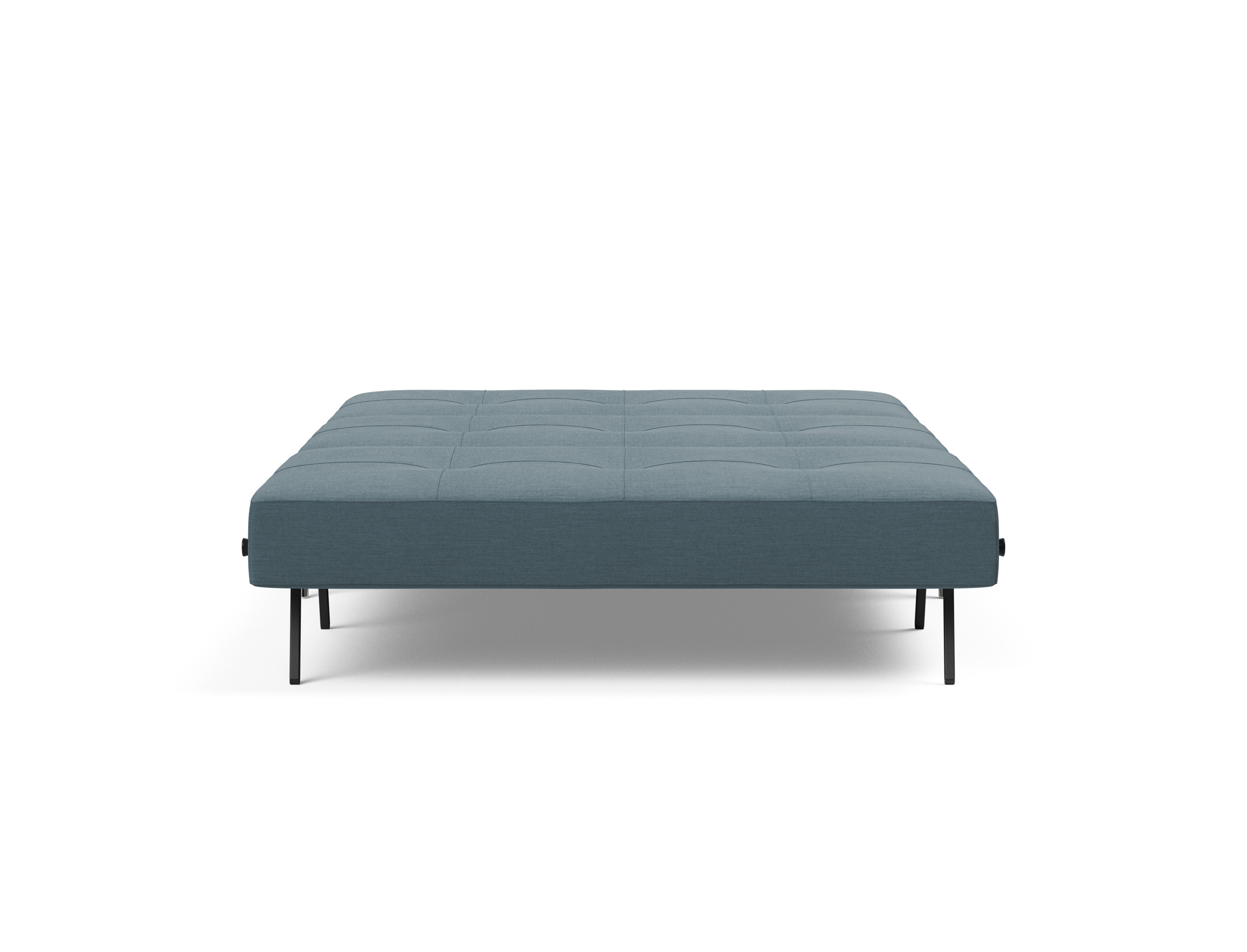 Cubed Deluxe Fabric Sofa Bed w/Aluminum Legs, Full Size