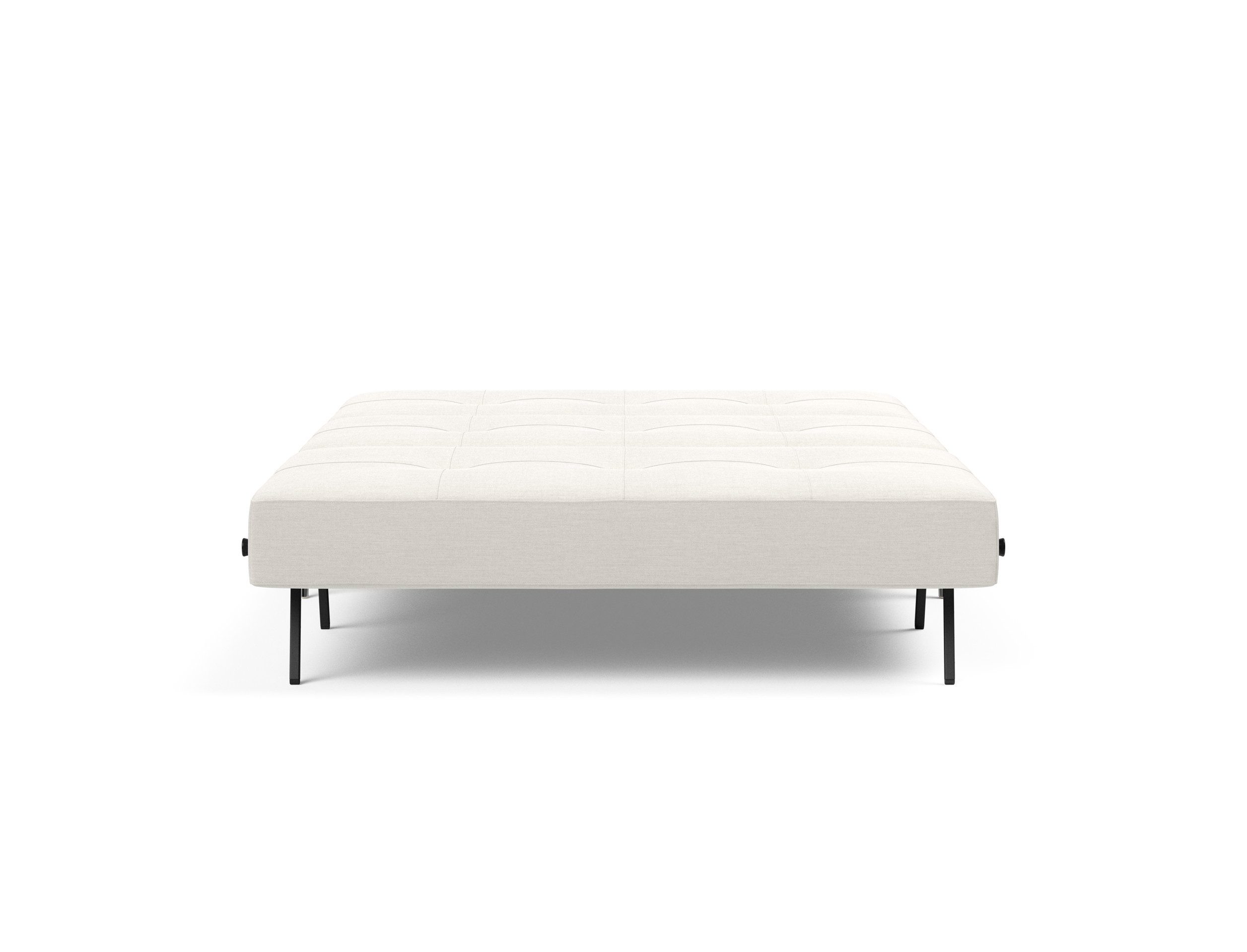 Cubed Deluxe Fabric Sofa Bed w/Aluminum Legs, Full Size