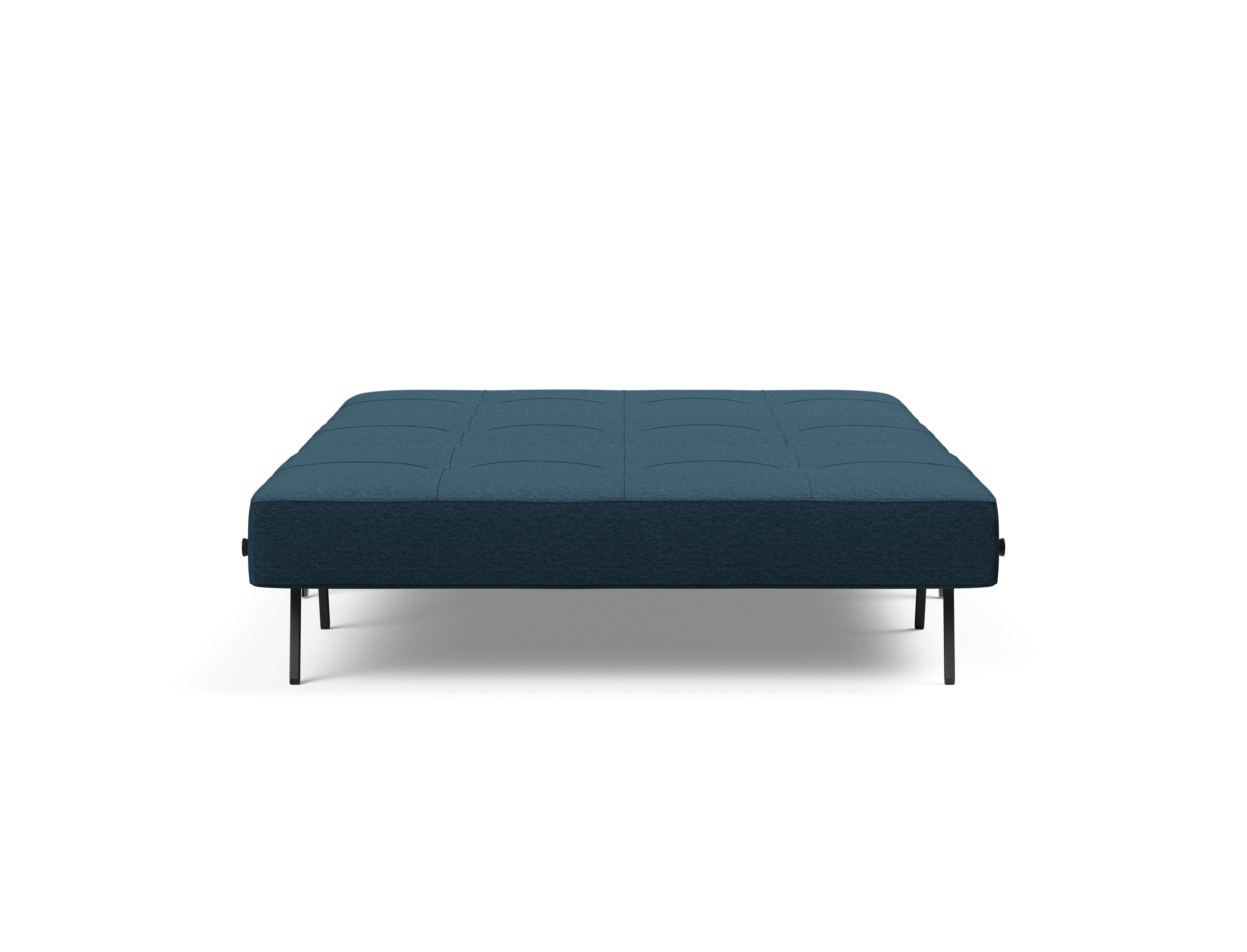 Cubed Deluxe Fabric Sofa Bed w/Aluminum Legs, Full Size