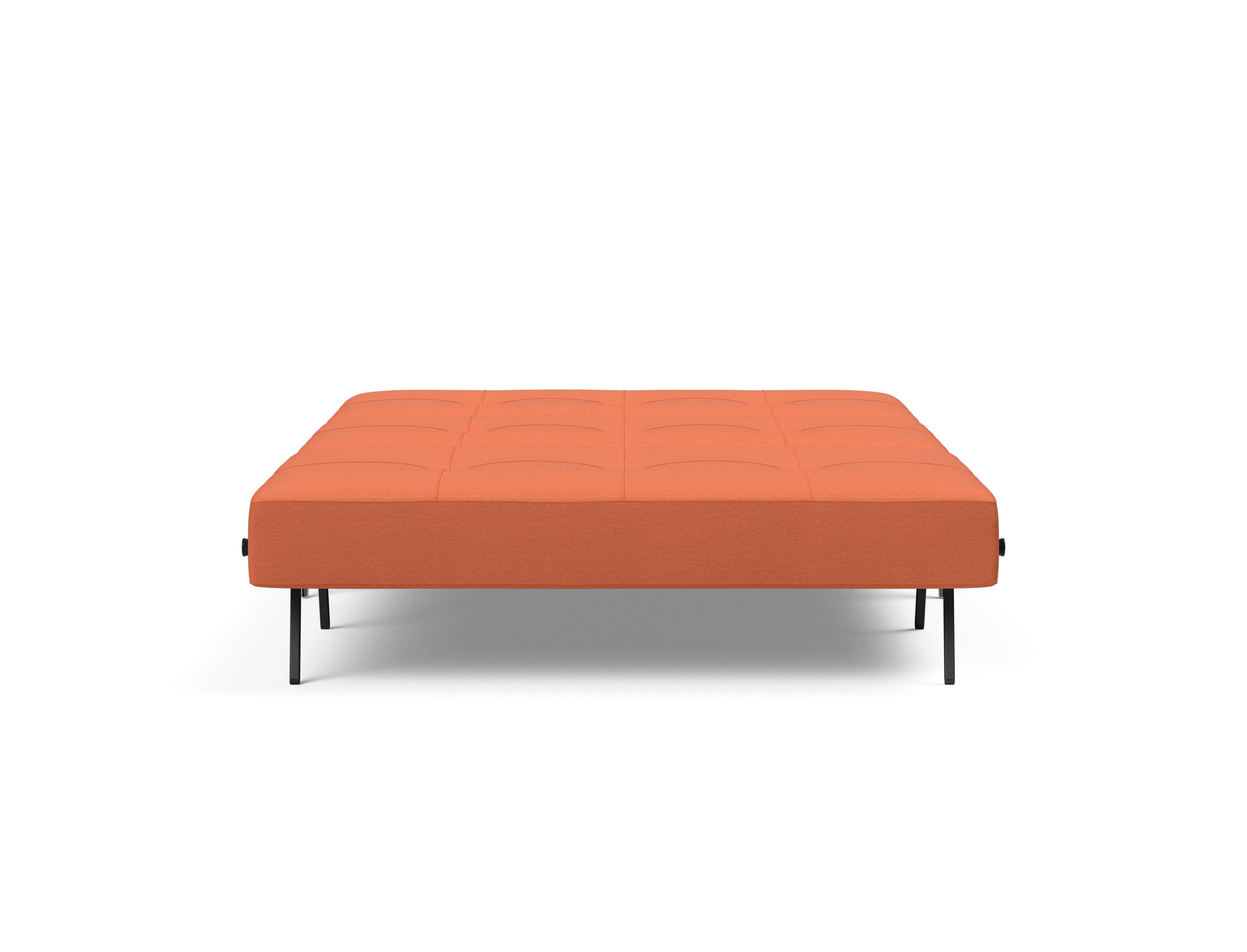 Cubed Deluxe Fabric Sofa Bed w/Aluminum Legs, Full Size