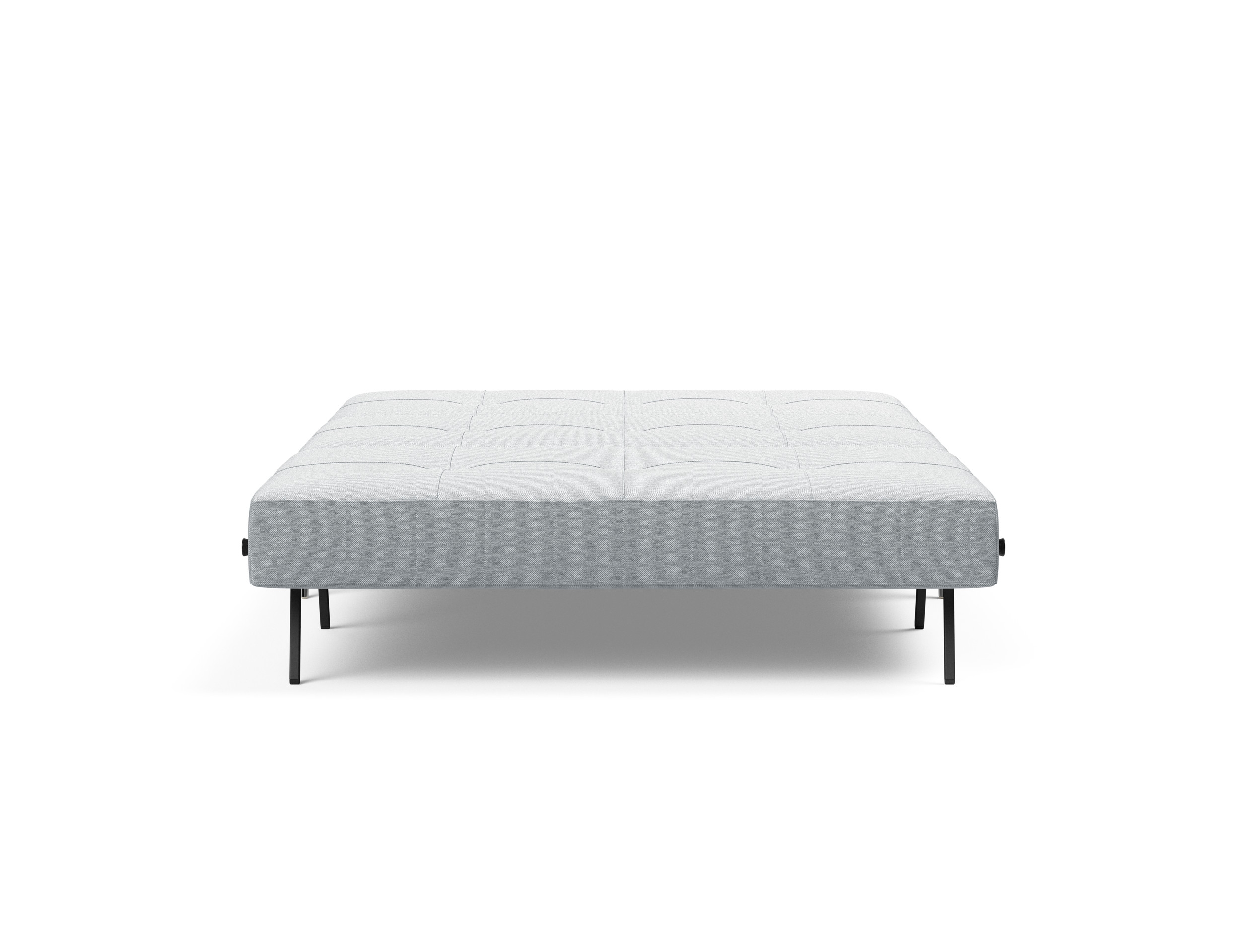 Cubed Deluxe Fabric Sofa Bed w/Aluminum Legs, Full Size