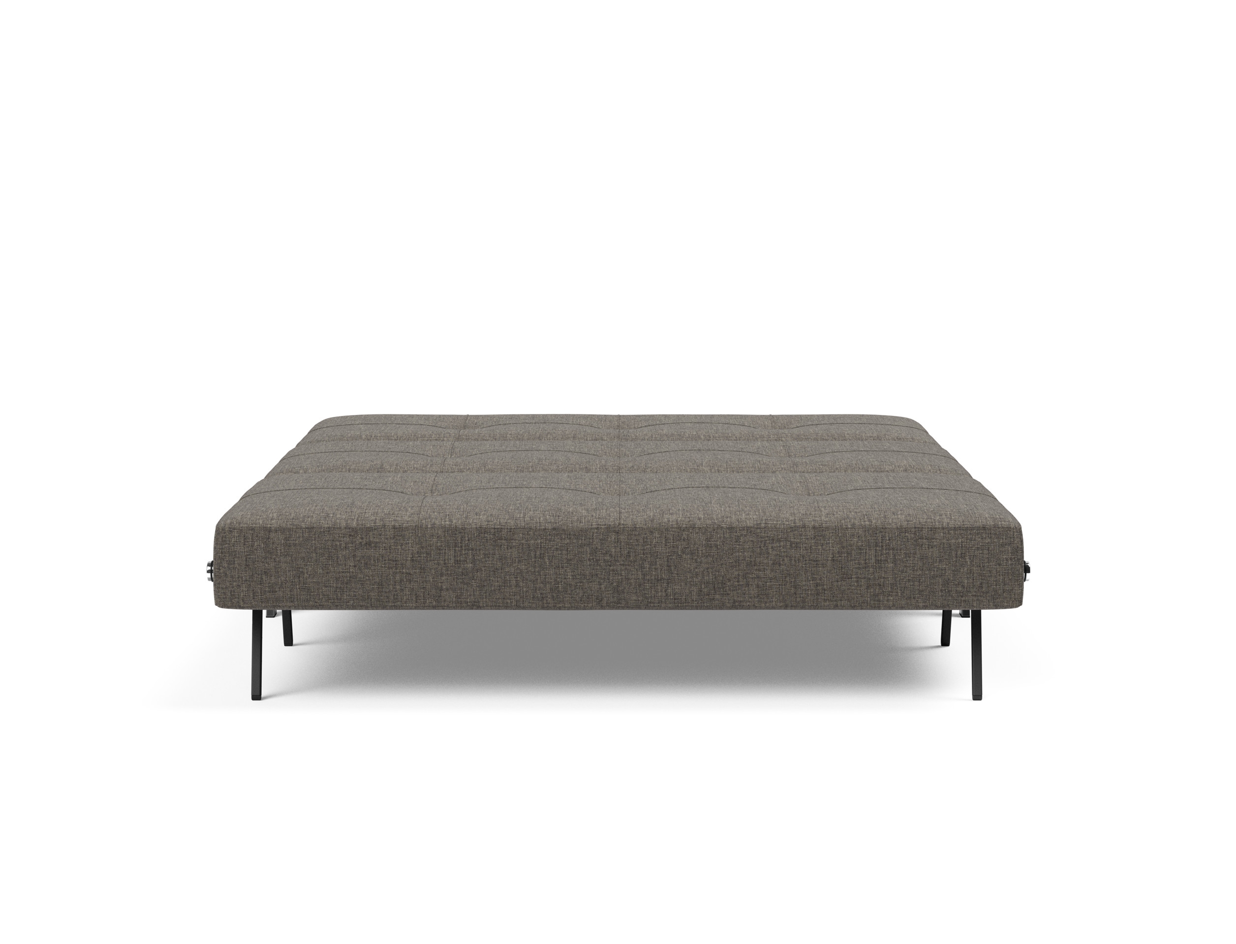 Cubed Deluxe Fabric Sofa Bed w/Chrome Legs, Queen Size