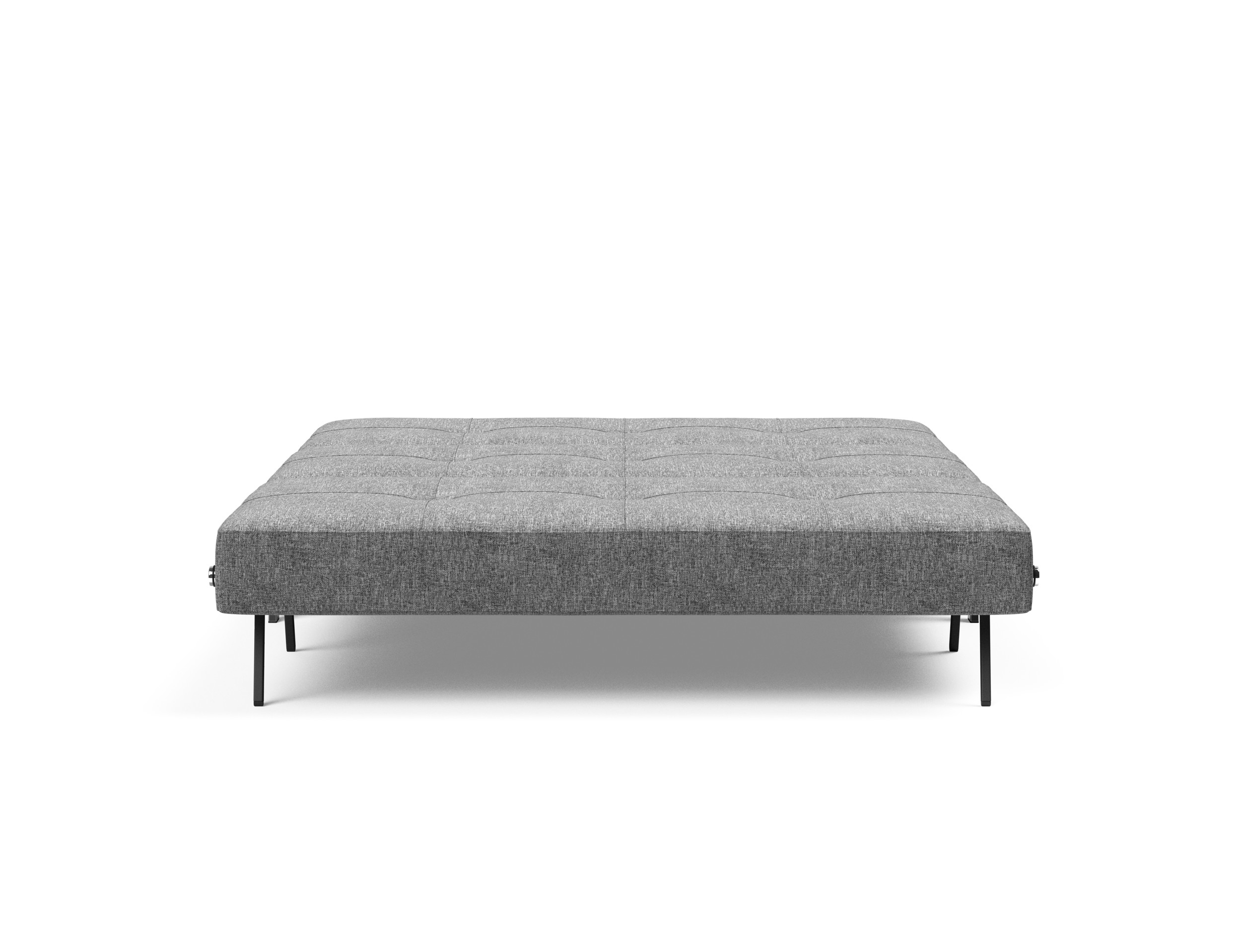 Cubed Deluxe Fabric Sofa Bed w/Chrome Legs, Queen Size