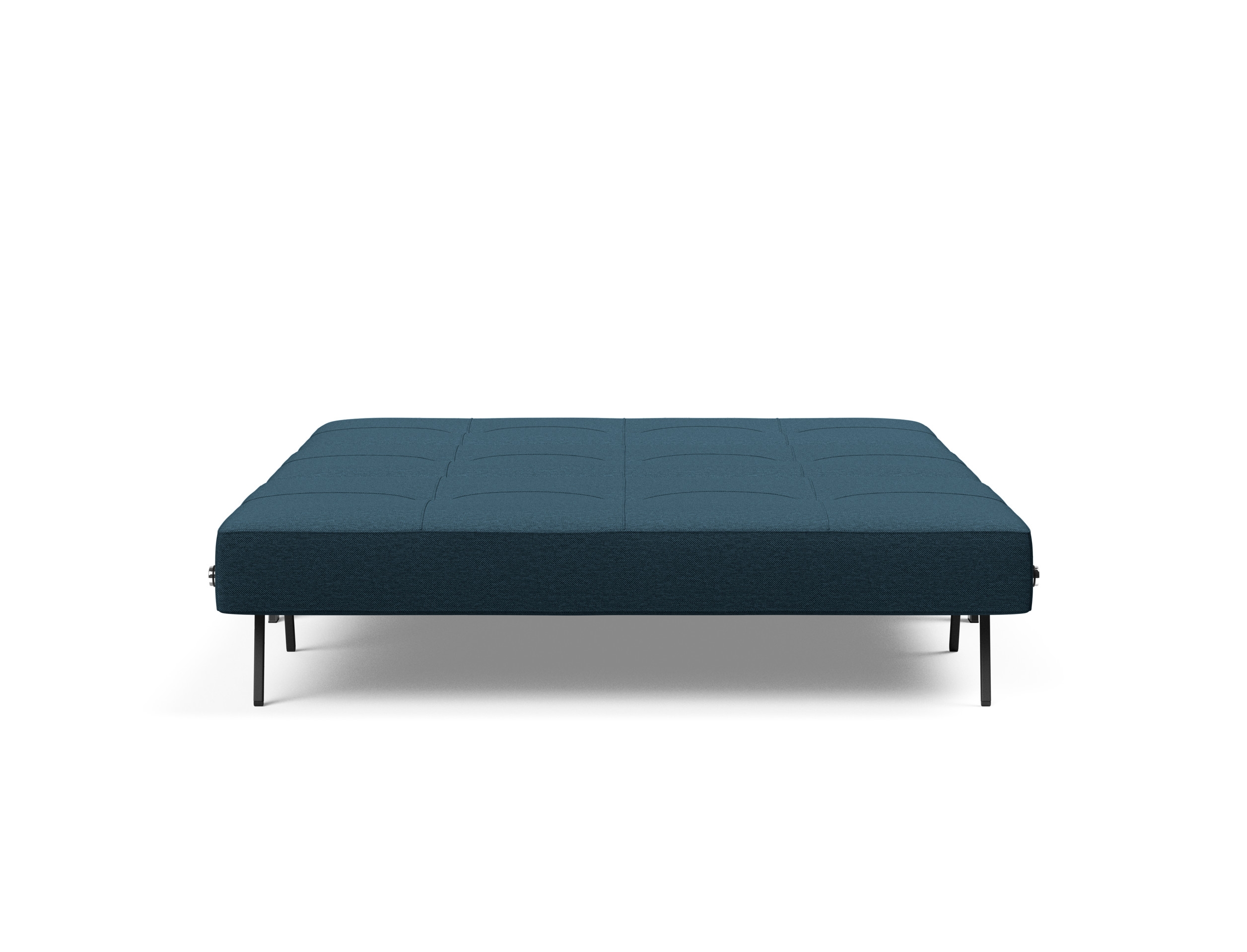 Cubed Deluxe Fabric Sofa Bed w/Chrome Legs, Queen Size
