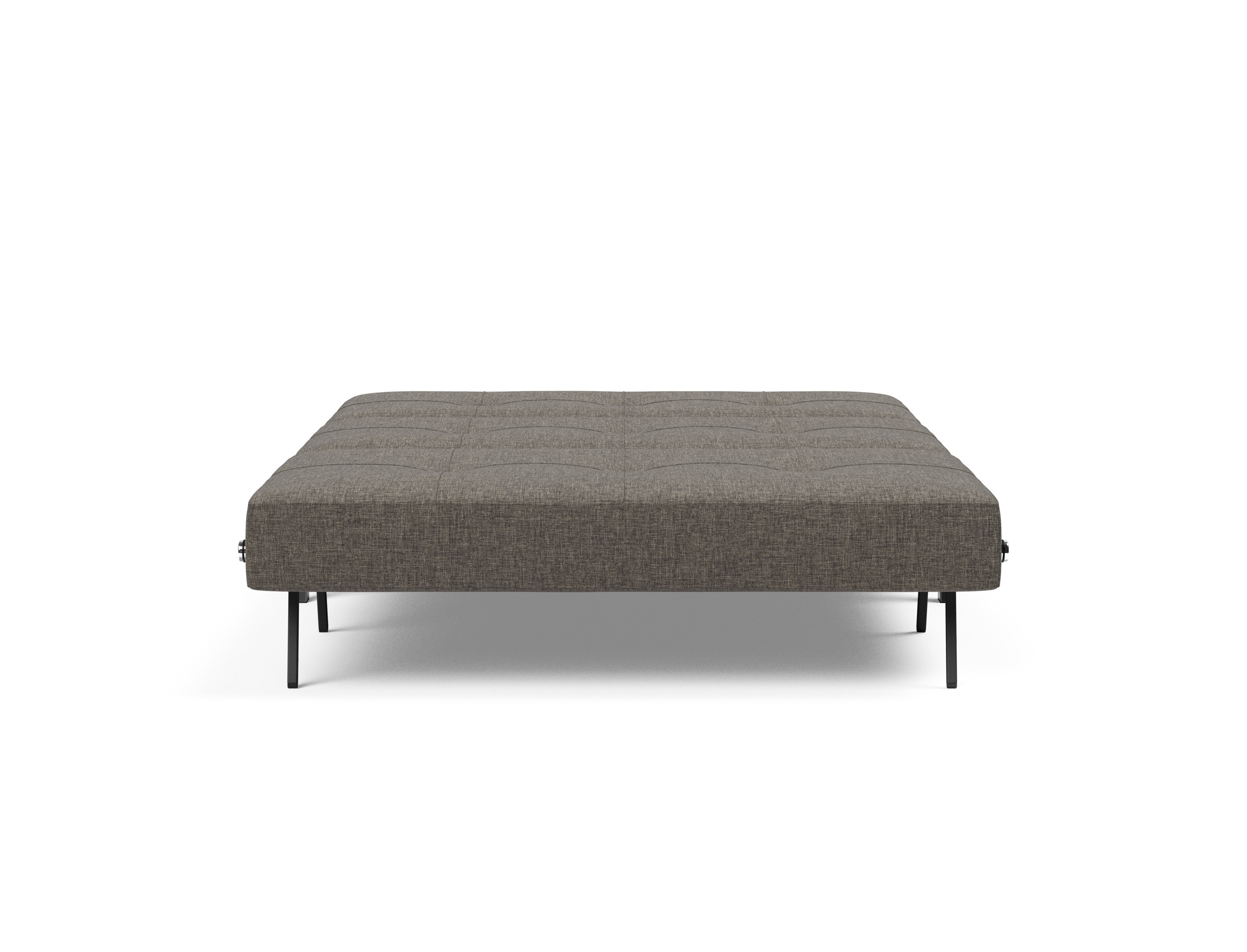 Cubed Deluxe Fabric Sofa Bed w/Chrome Legs, Full Size
