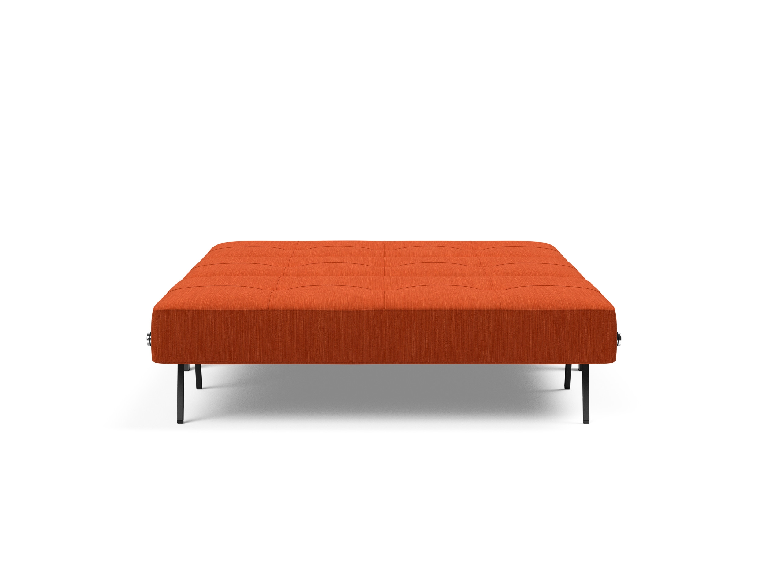 Cubed Deluxe Fabric Sofa Bed w/Chrome Legs, Full Size