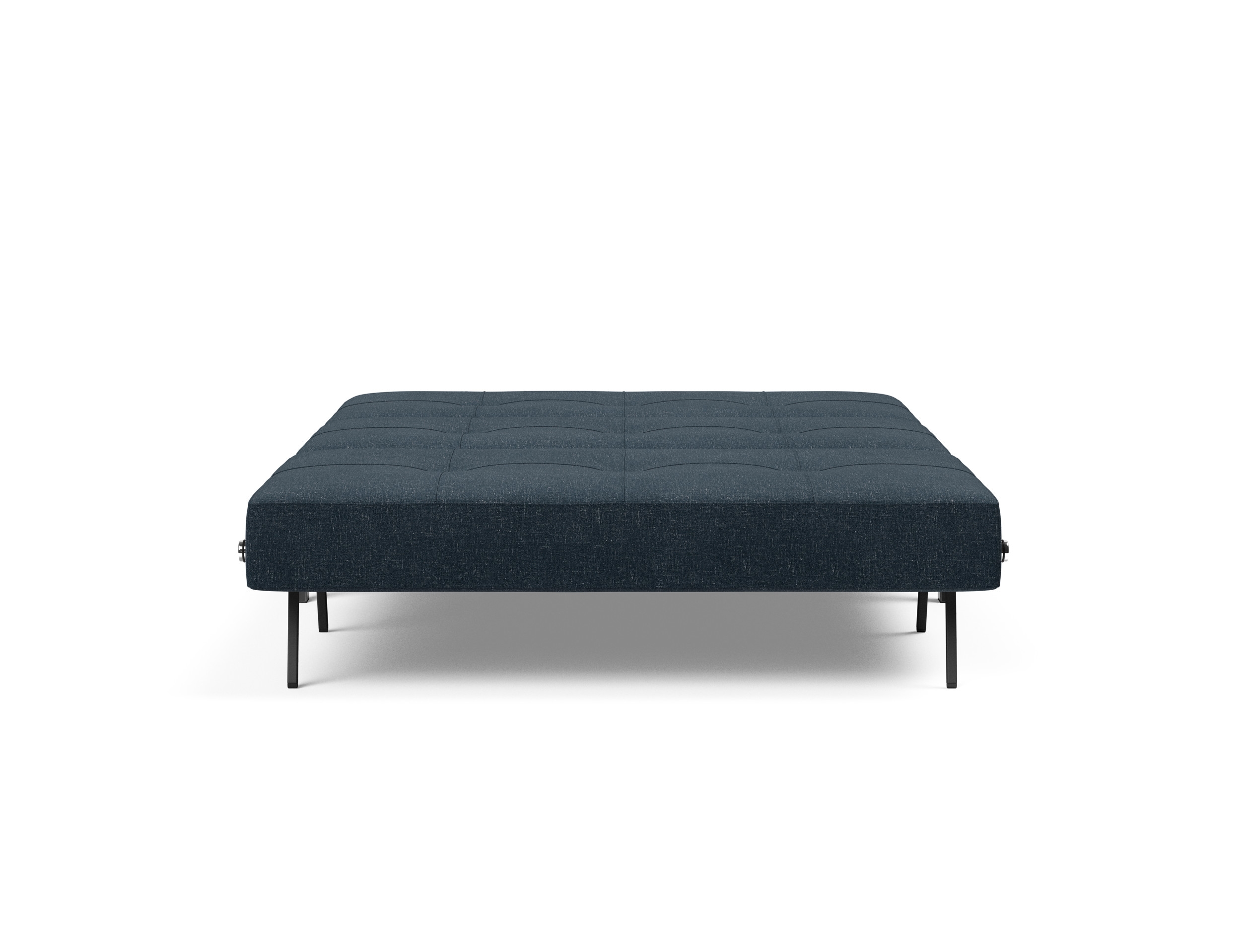 Cubed Deluxe Fabric Sofa Bed w/Chrome Legs, Full Size