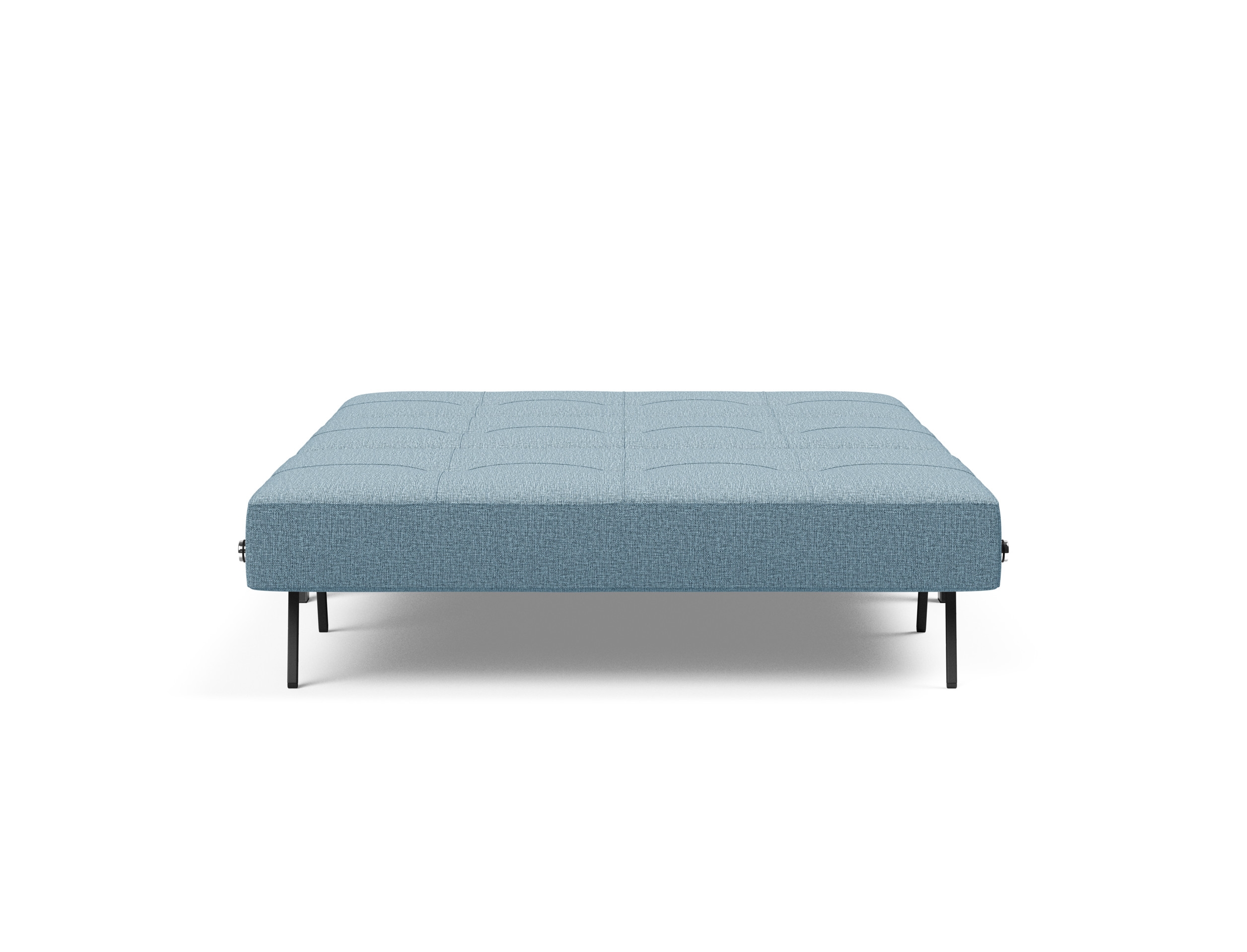 Cubed Deluxe Fabric Sofa Bed w/Chrome Legs, Full Size