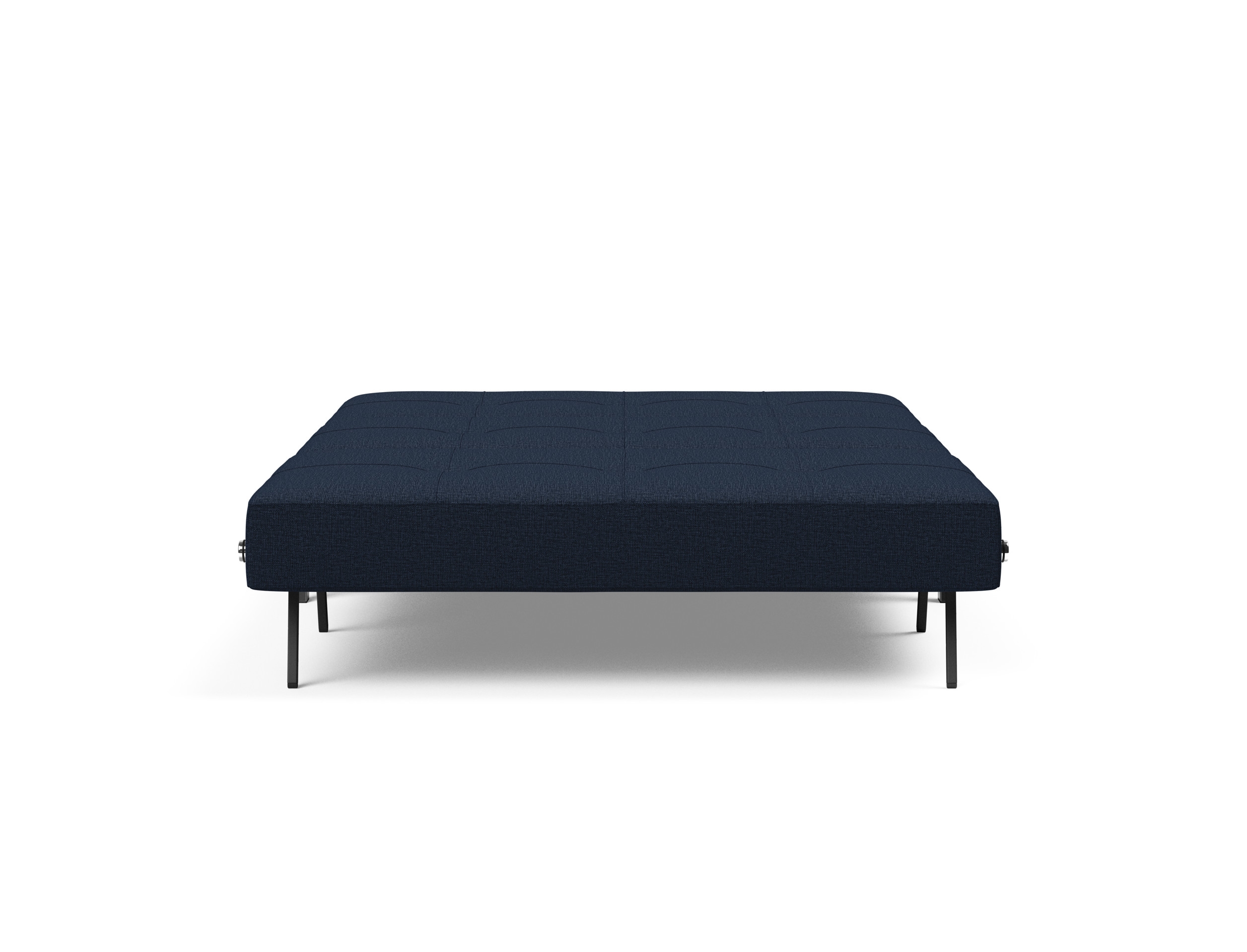Cubed Deluxe Fabric Sofa Bed w/Chrome Legs, Full Size