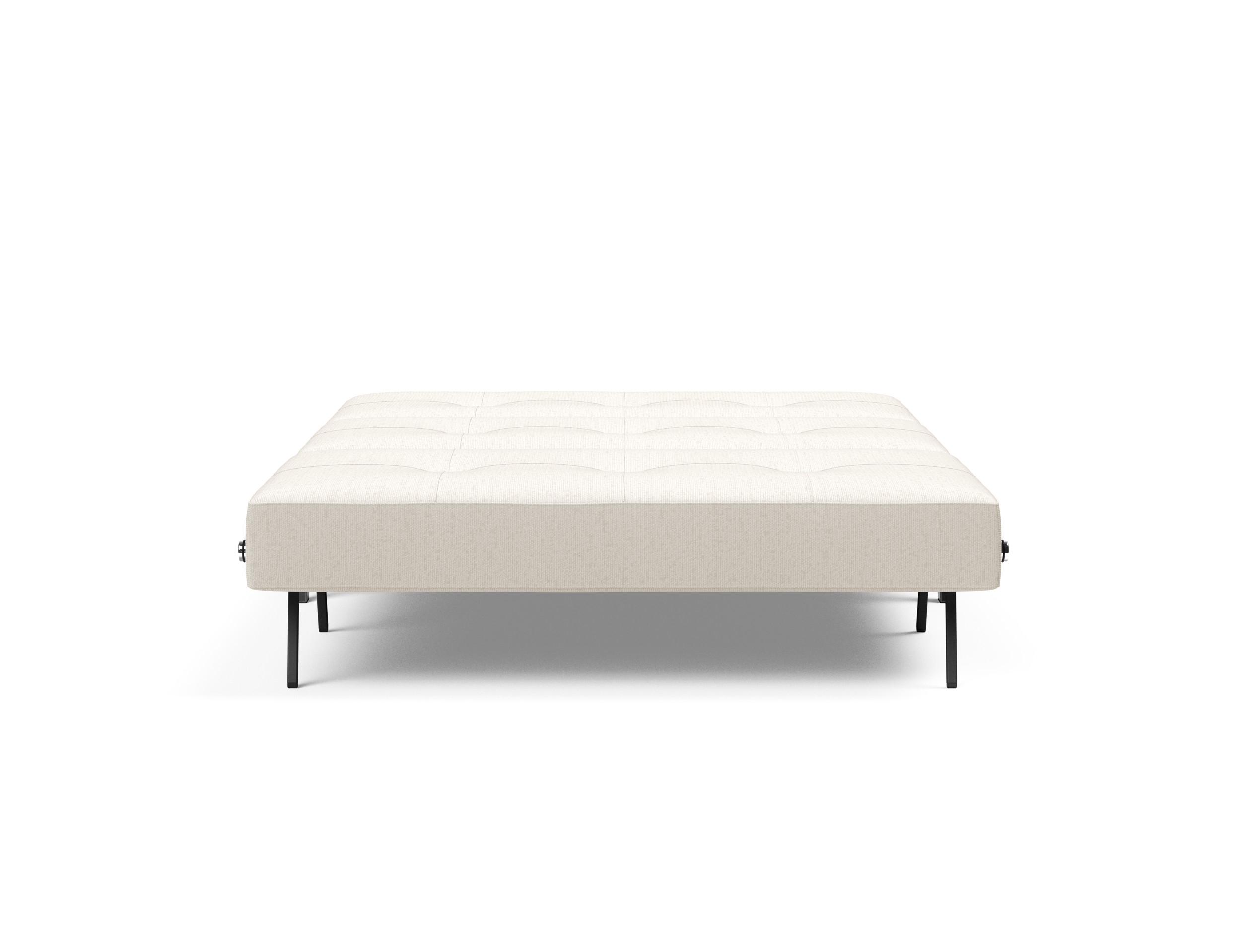 Cubed Deluxe Fabric Sofa Bed w/Chrome Legs, Full Size