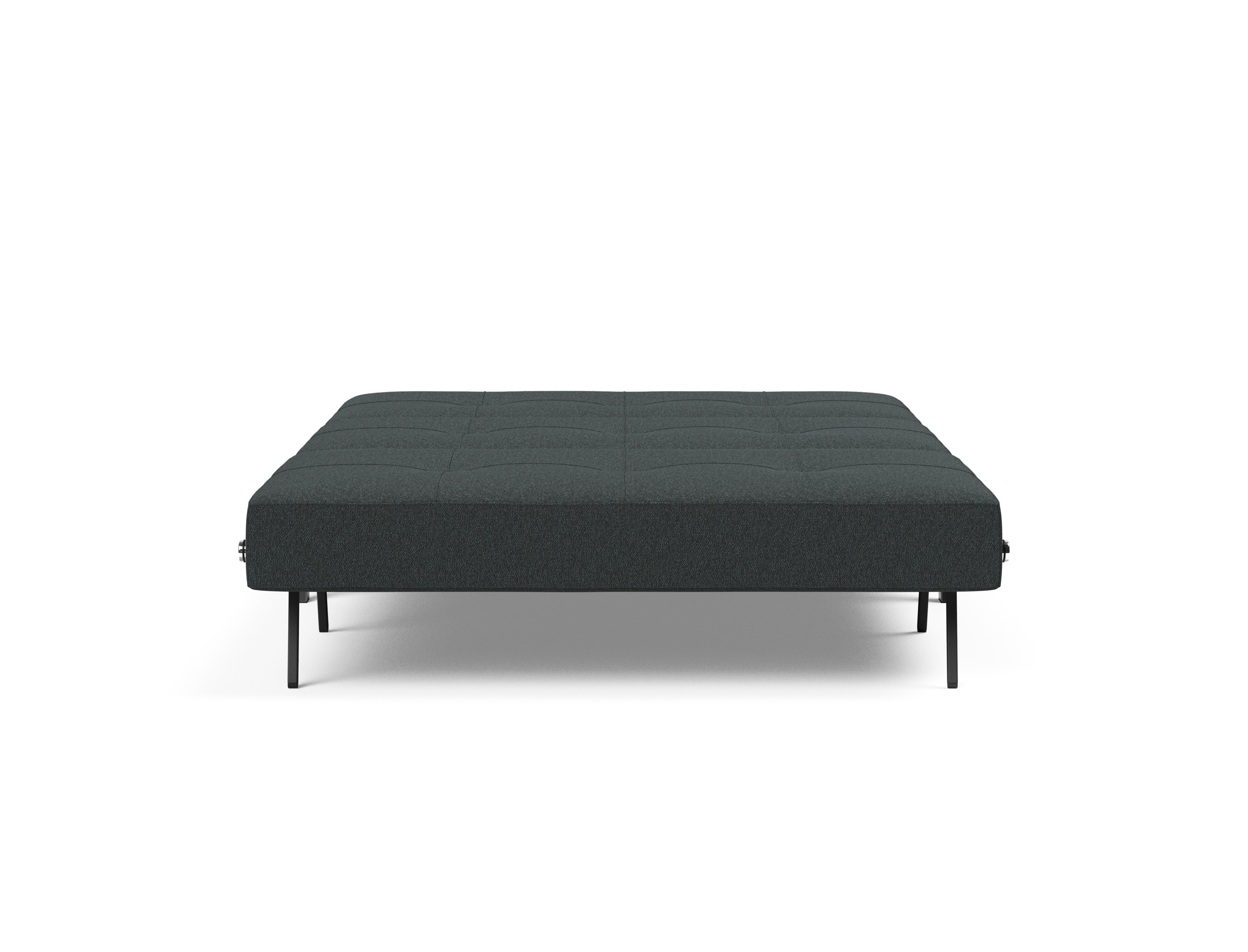 Cubed Deluxe Fabric Sofa Bed w/Chrome Legs, Full Size