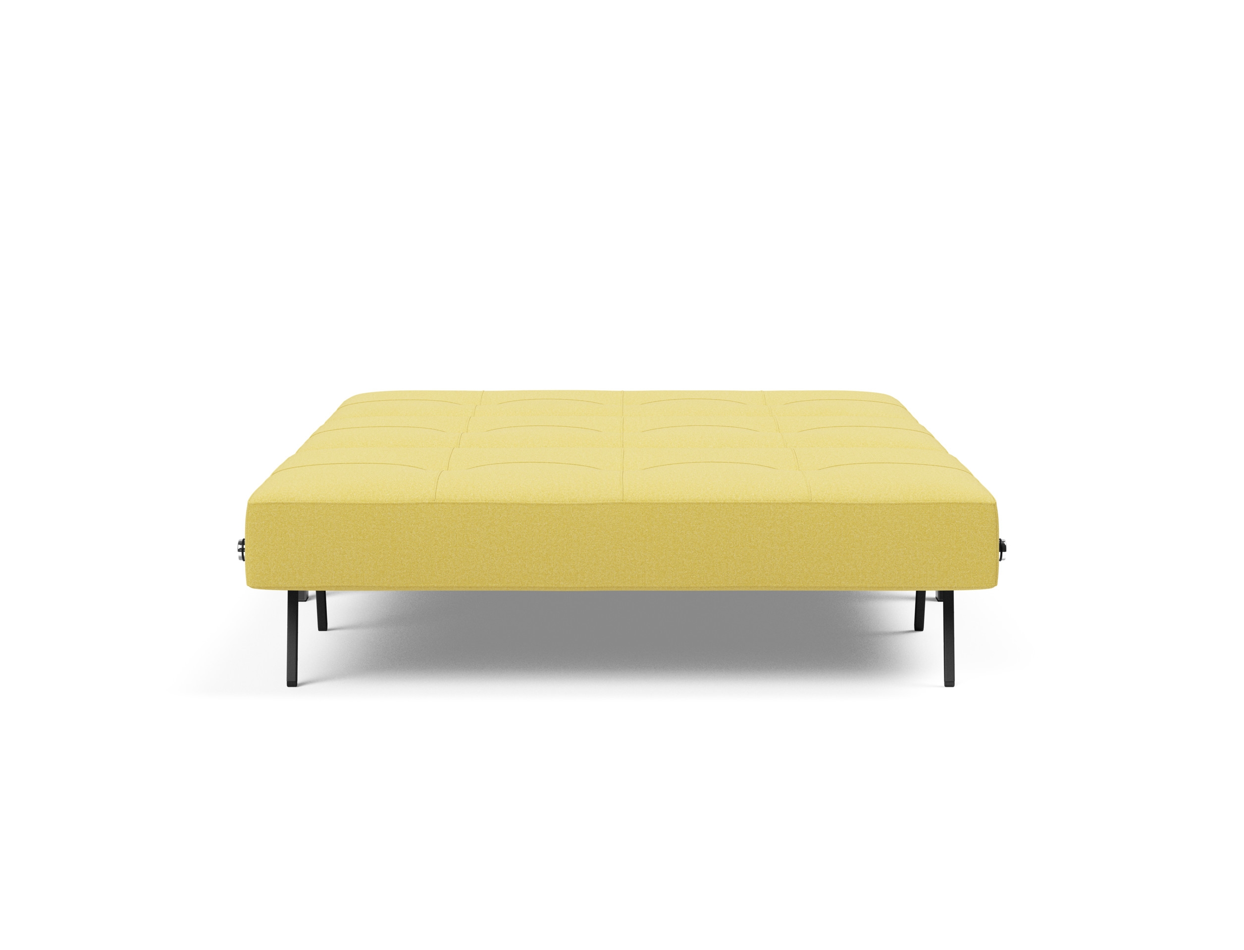 Cubed Deluxe Fabric Sofa Bed w/Chrome Legs, Full Size