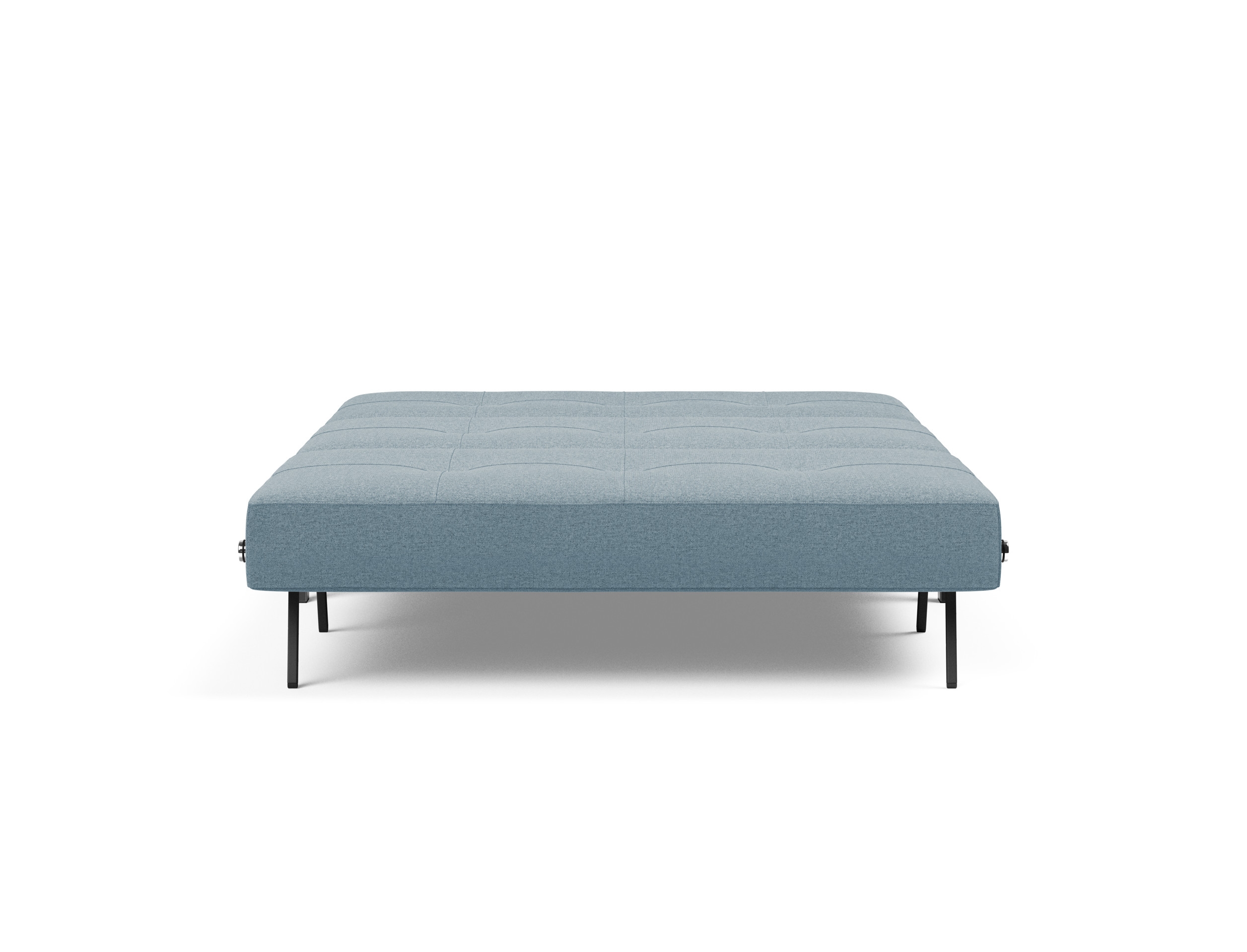 Cubed Deluxe Fabric Sofa Bed w/Chrome Legs, Full Size