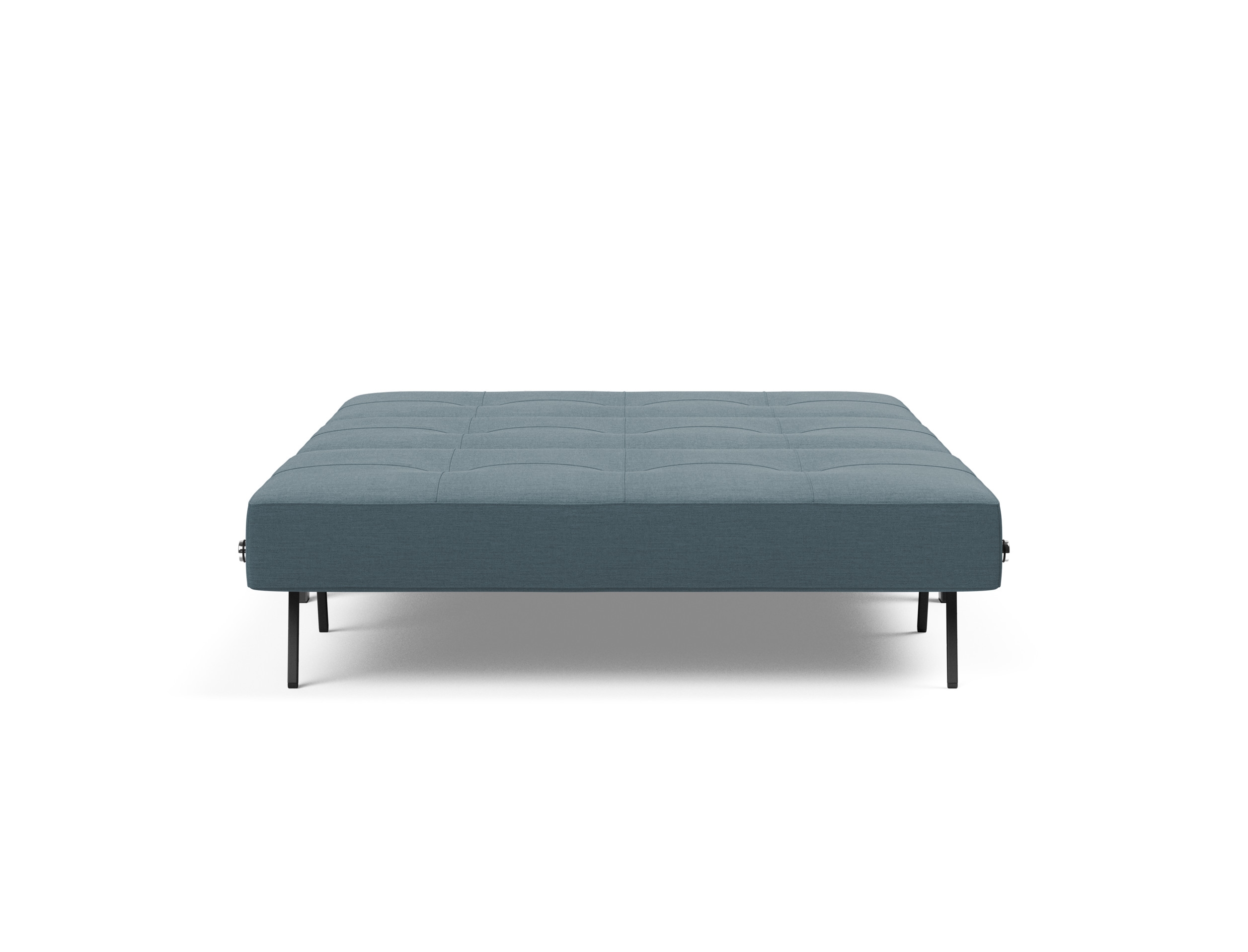 Cubed Deluxe Fabric Sofa Bed w/Chrome Legs, Full Size