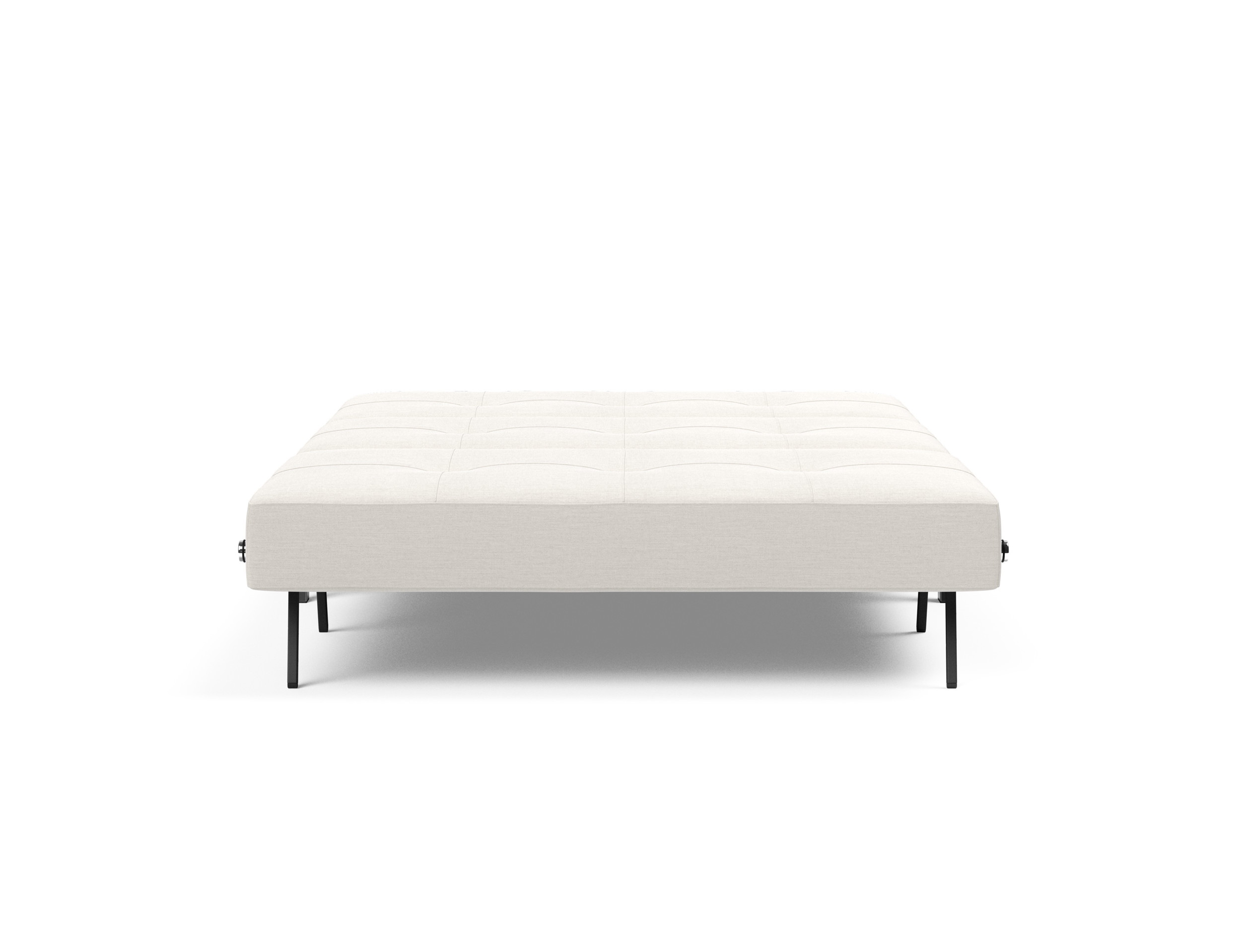 Cubed Deluxe Fabric Sofa Bed w/Chrome Legs, Full Size