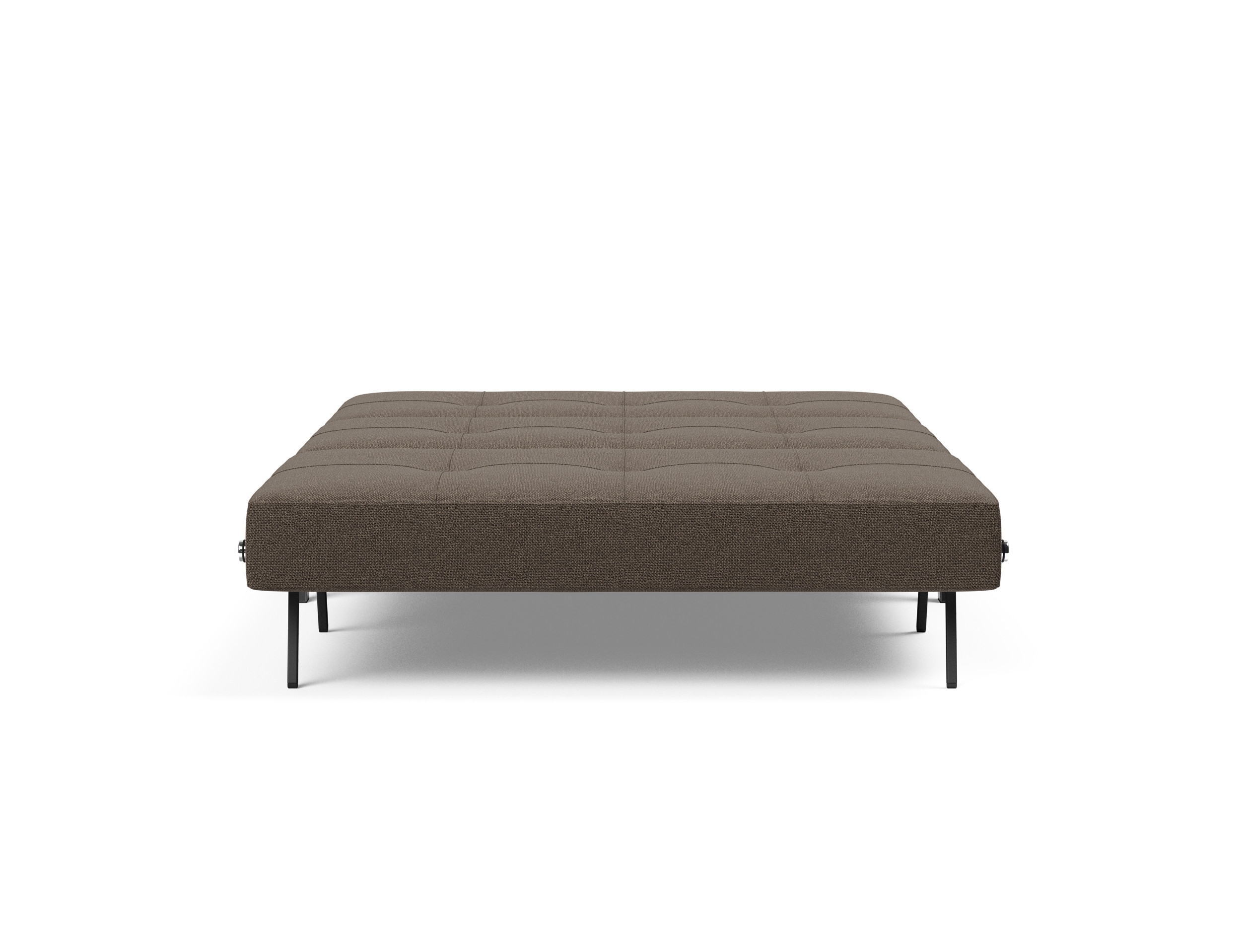 Cubed Deluxe Fabric Sofa Bed w/Chrome Legs, Full Size