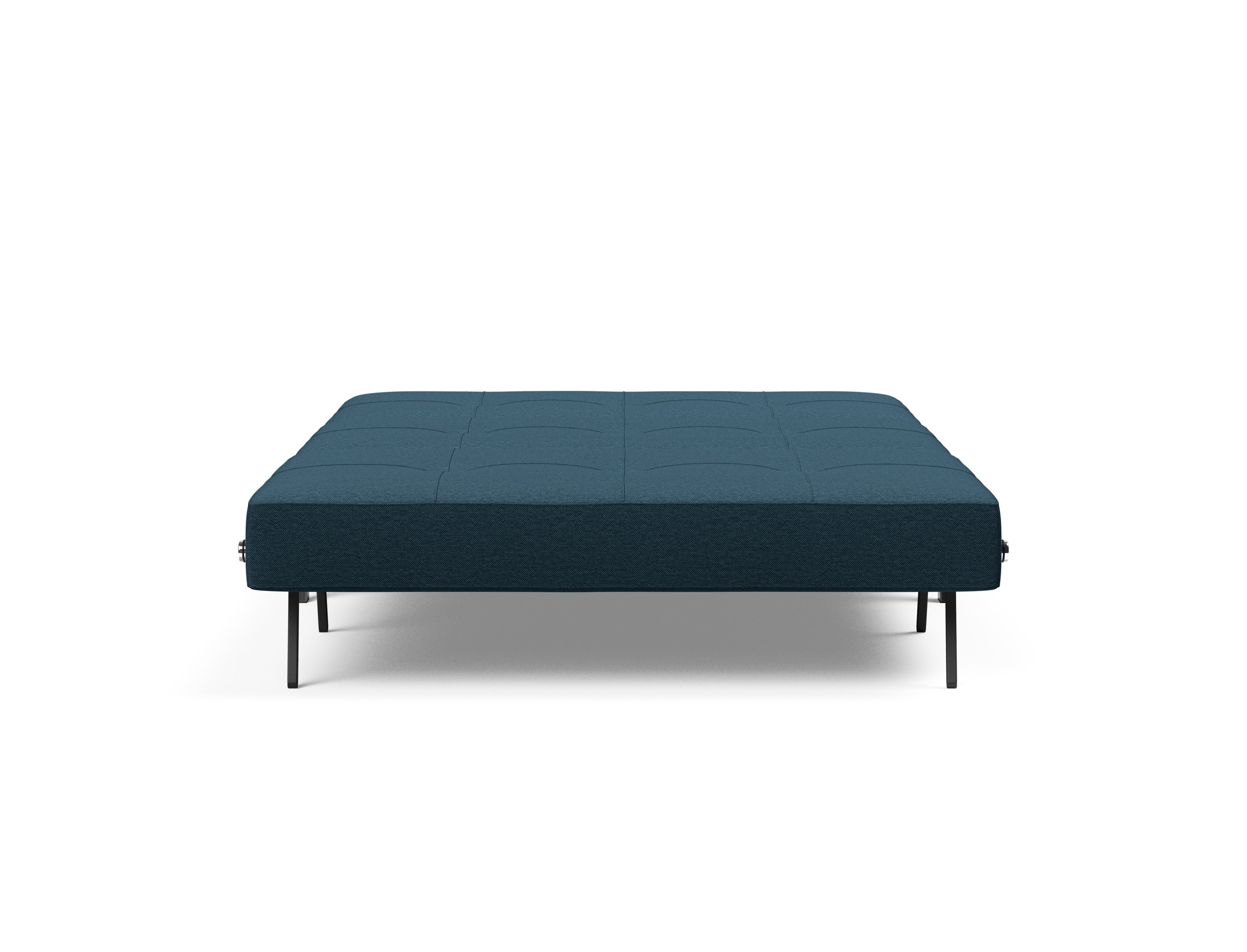 Cubed Deluxe Fabric Sofa Bed w/Chrome Legs, Full Size