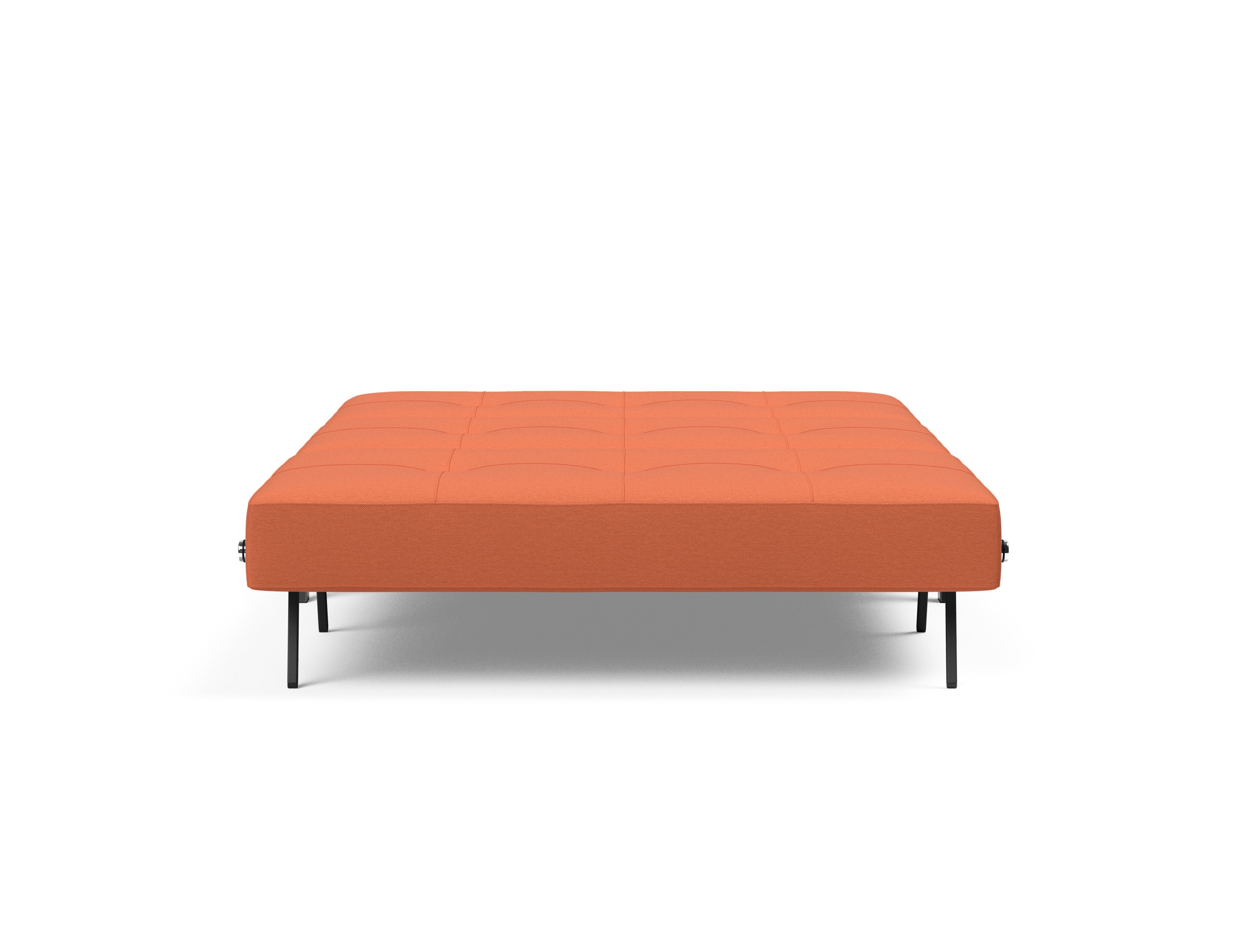 Cubed Deluxe Fabric Sofa Bed w/Chrome Legs, Full Size