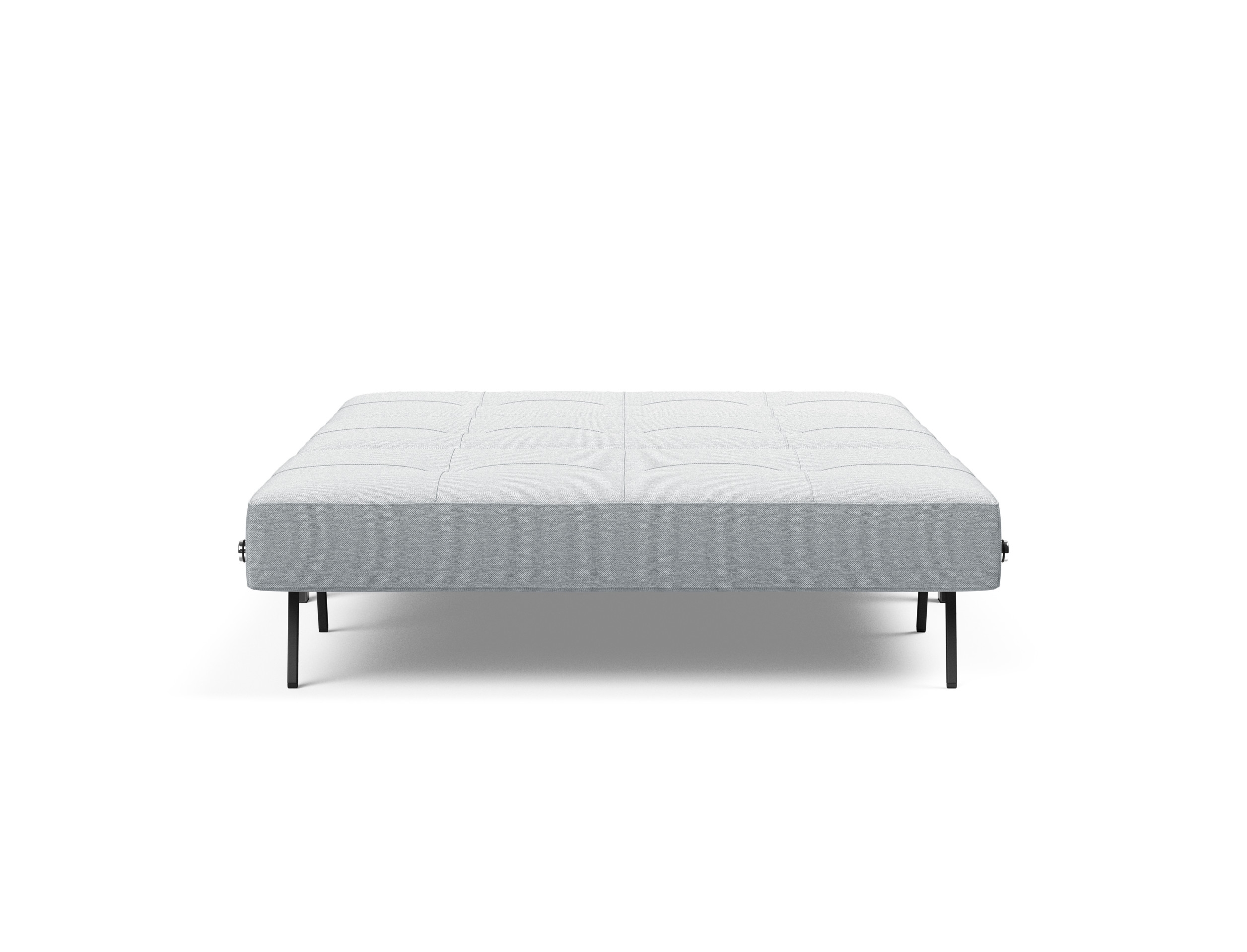 Cubed Deluxe Fabric Sofa Bed w/Chrome Legs, Full Size