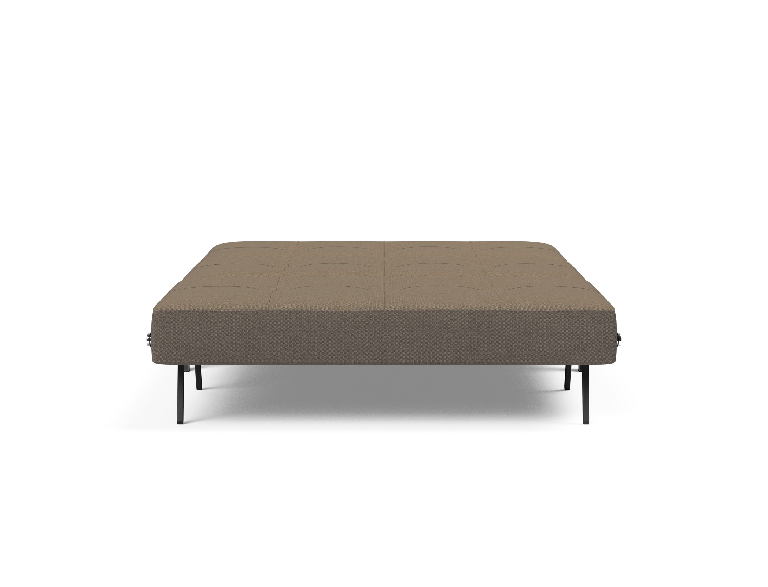 Cubed Deluxe Fabric Sofa Bed w/Chrome Legs, Full Size