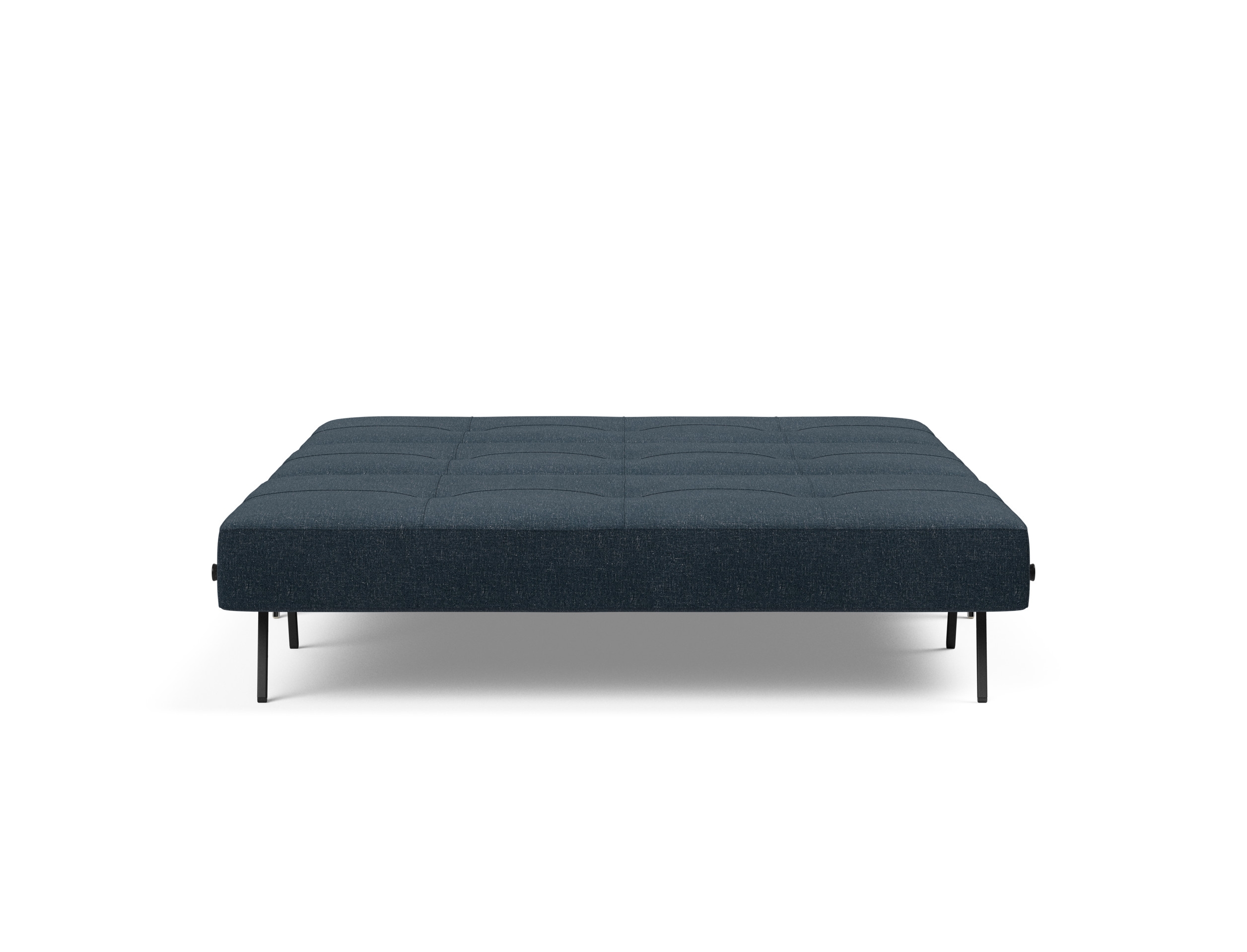 Cubed Deluxe Fabric Sofa Bed w/Aluminum Legs, Queen Size