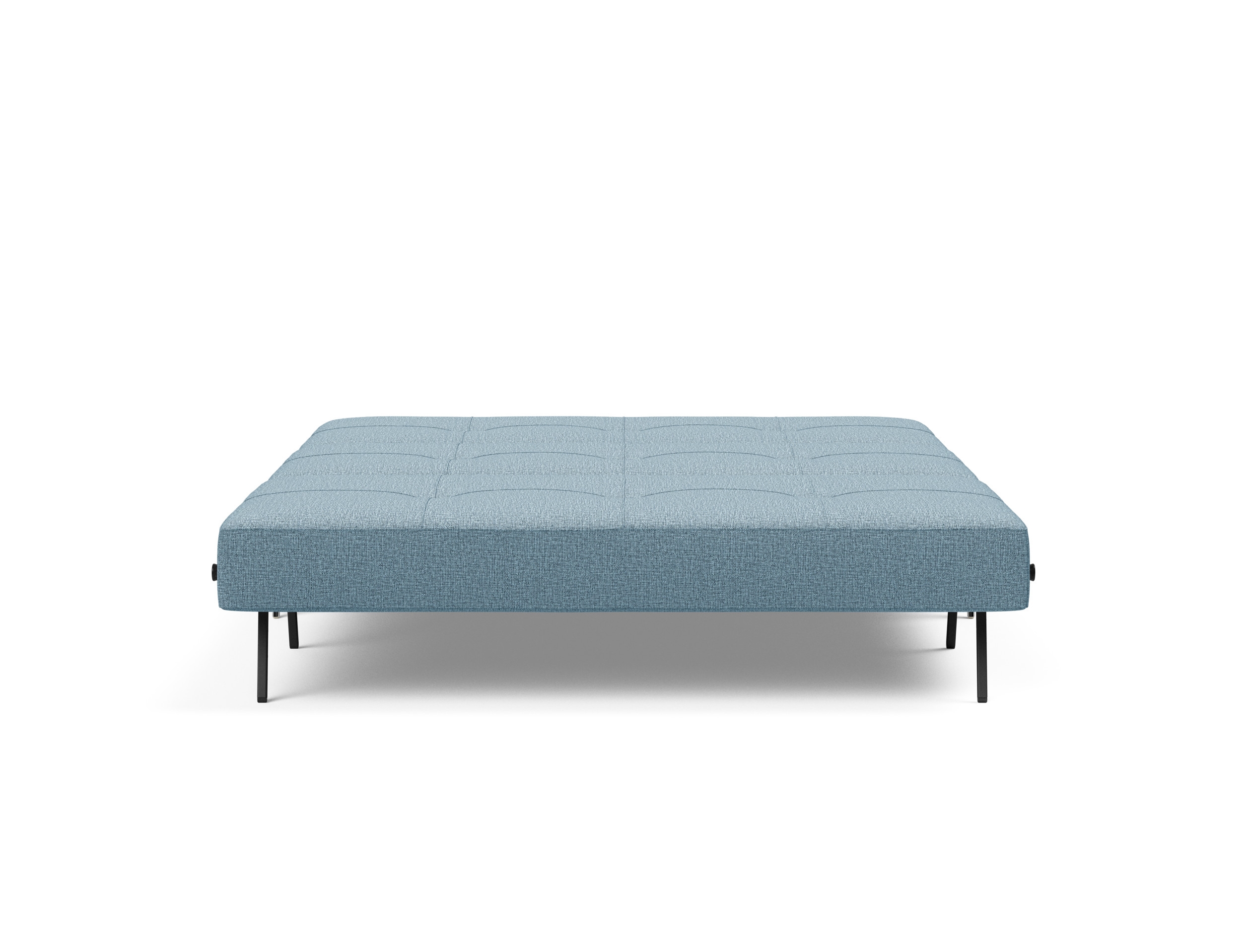 Cubed Deluxe Fabric Sofa Bed w/Aluminum Legs, Queen Size