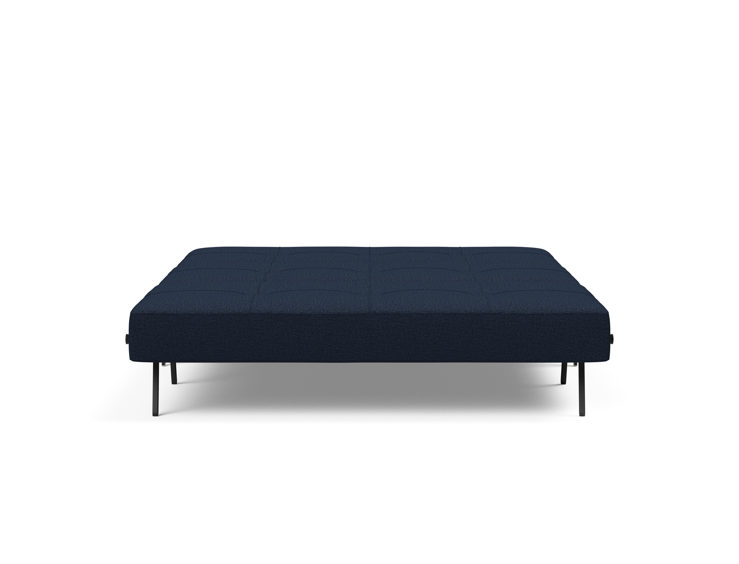 Cubed Deluxe Fabric Sofa Bed w/Aluminum Legs, Queen Size