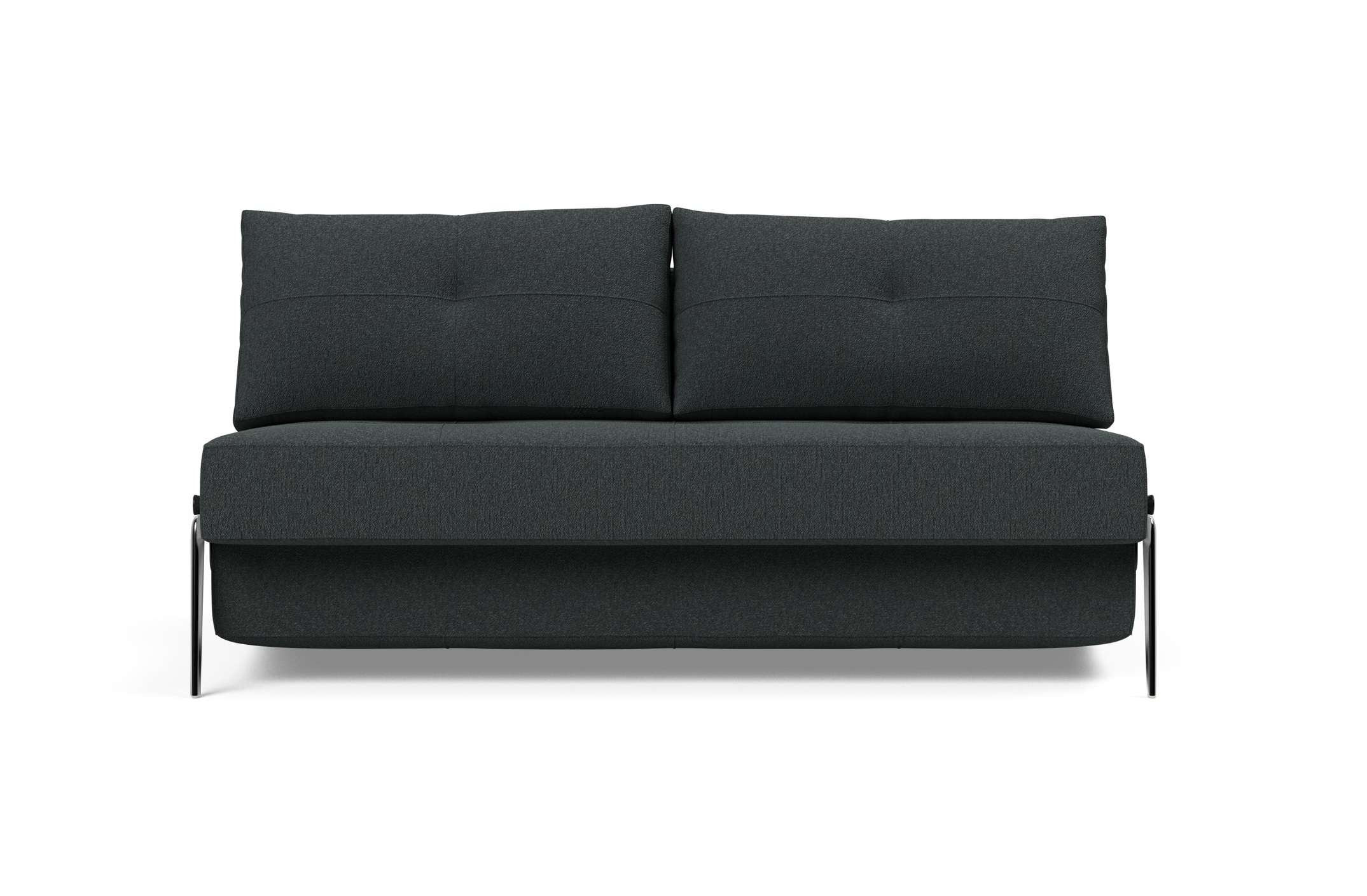 Cubed Deluxe Fabric Sofa Bed w/Aluminum Legs, Queen Size