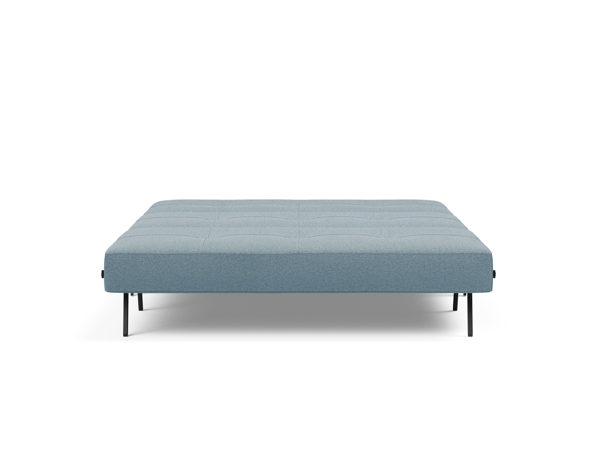 Cubed Deluxe Fabric Sofa Bed w/Aluminum Legs, Queen Size