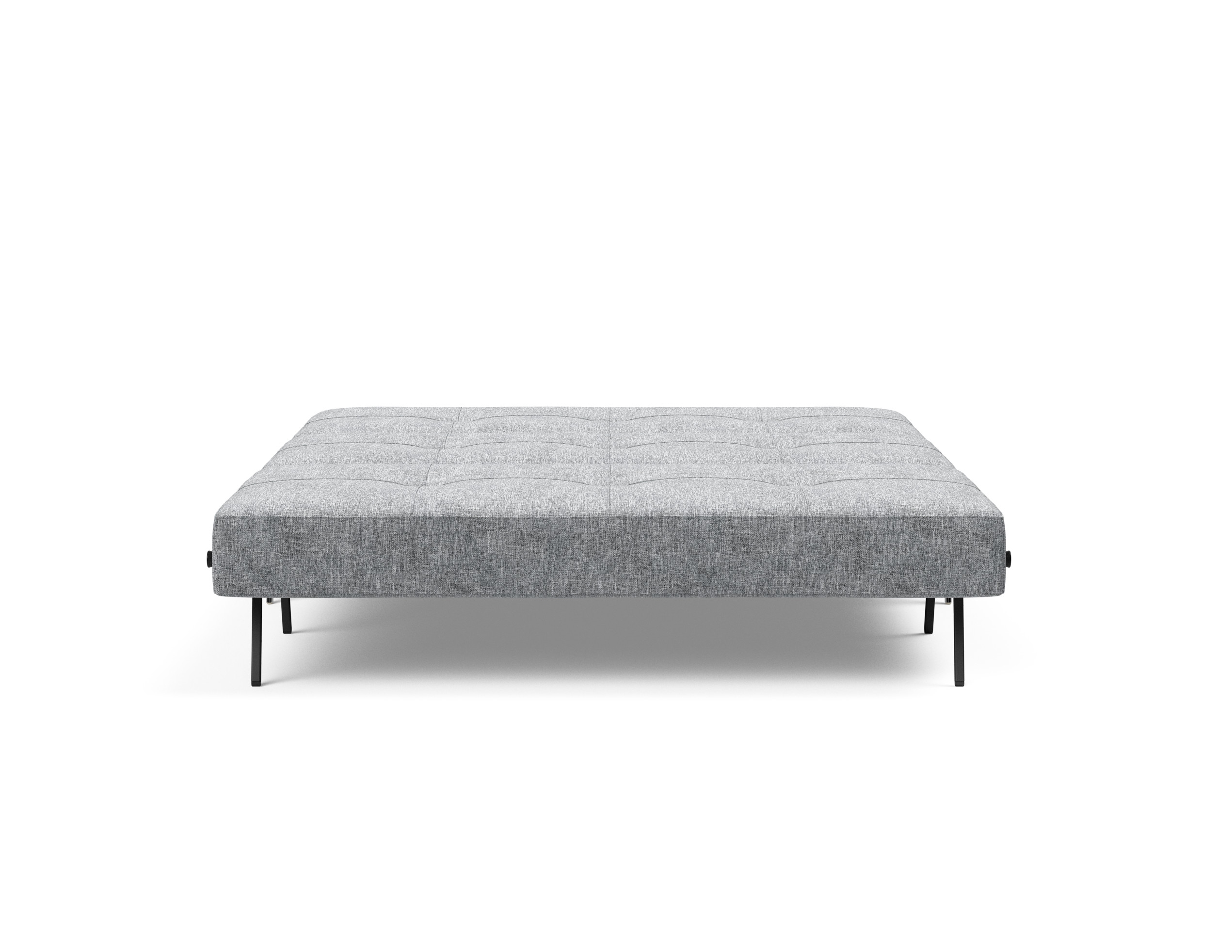 Cubed Deluxe Fabric Sofa Bed w/Aluminum Legs, Queen Size