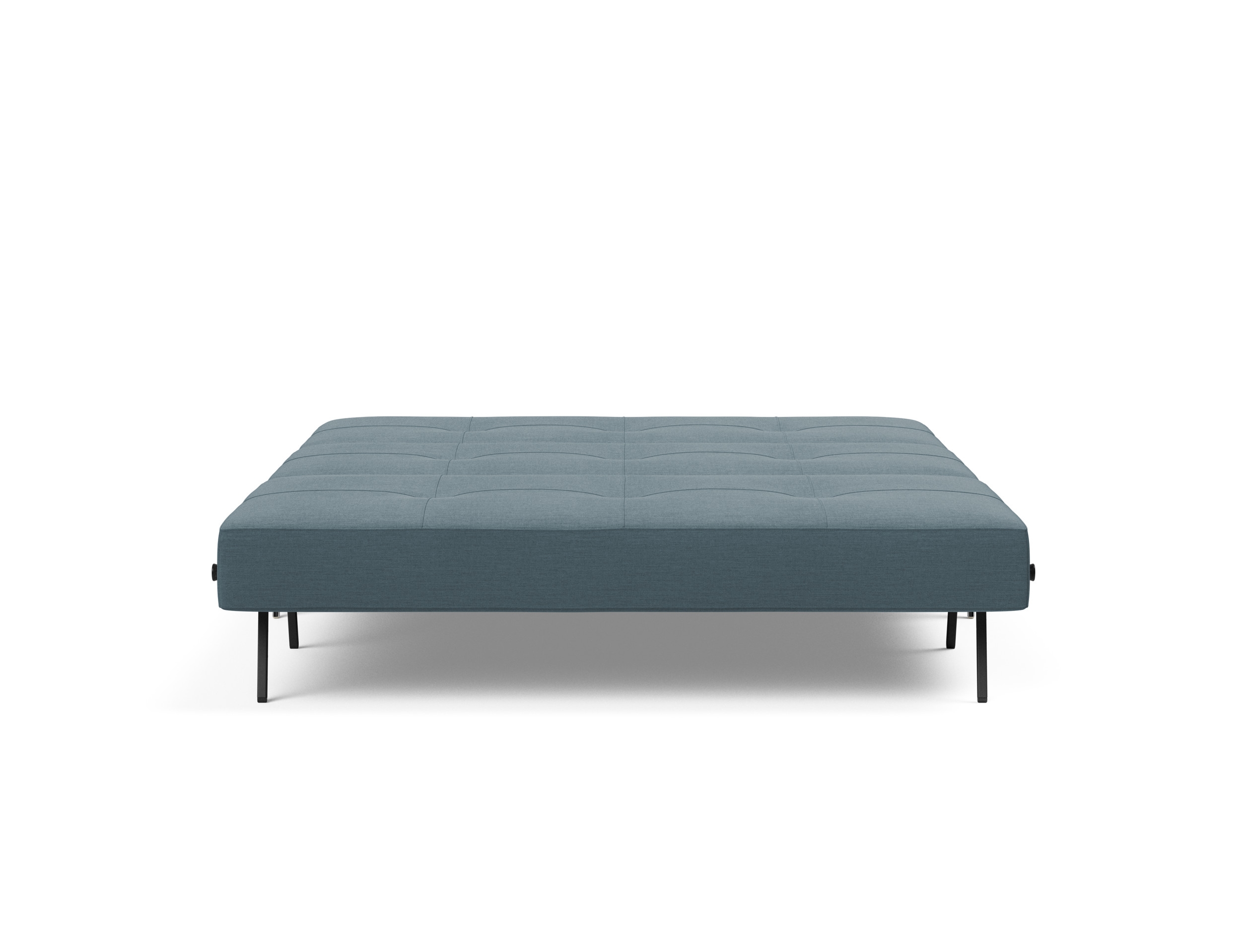 Cubed Deluxe Fabric Sofa Bed w/Aluminum Legs, Queen Size