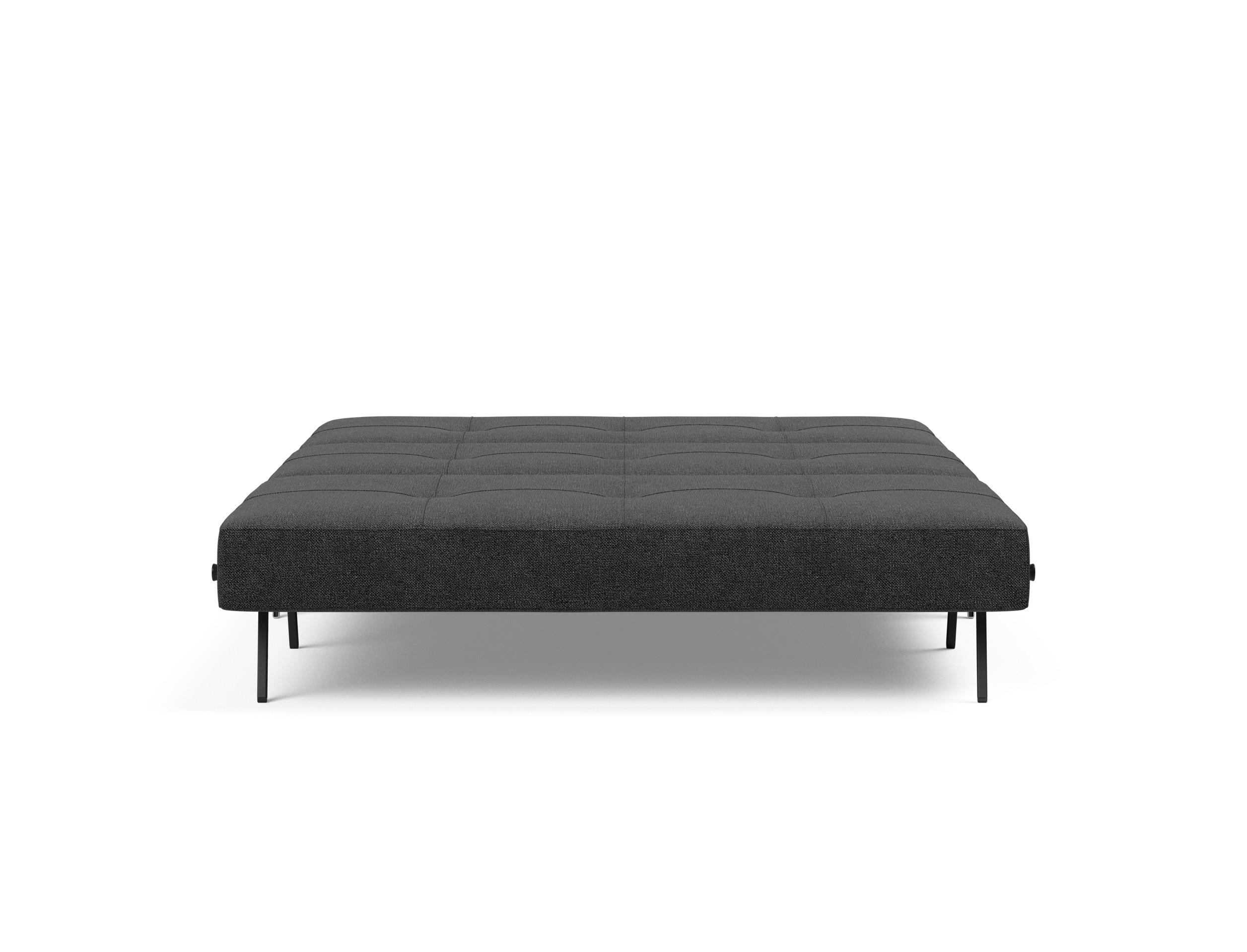 Cubed Deluxe Fabric Sofa Bed w/Aluminum Legs, Queen Size